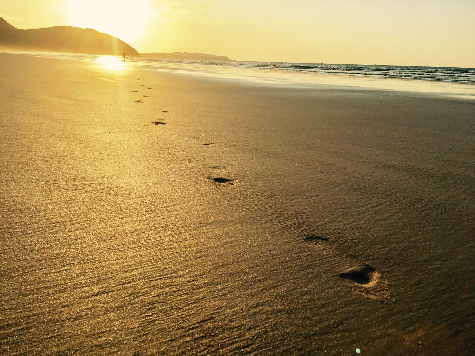 Apple iPhone 6s sample photo. Beach, sunset, sun photography