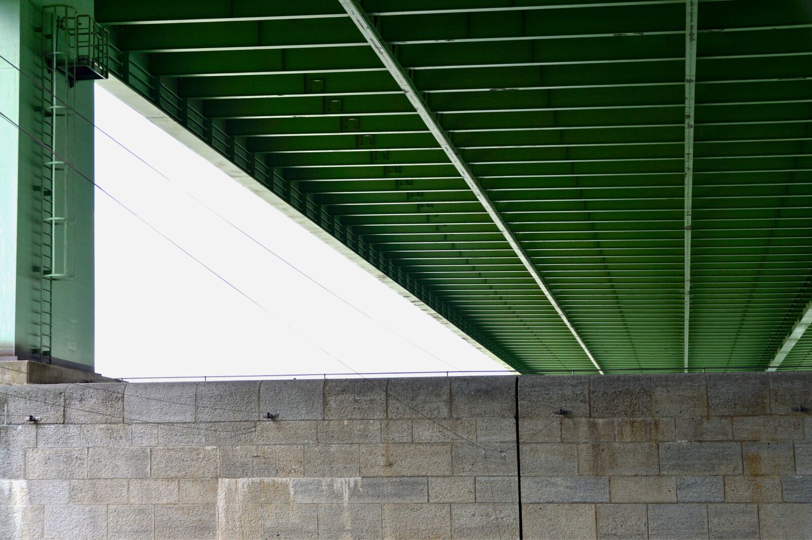 Nikon D3200 sample photo. Bridge piers, highway bridge photography