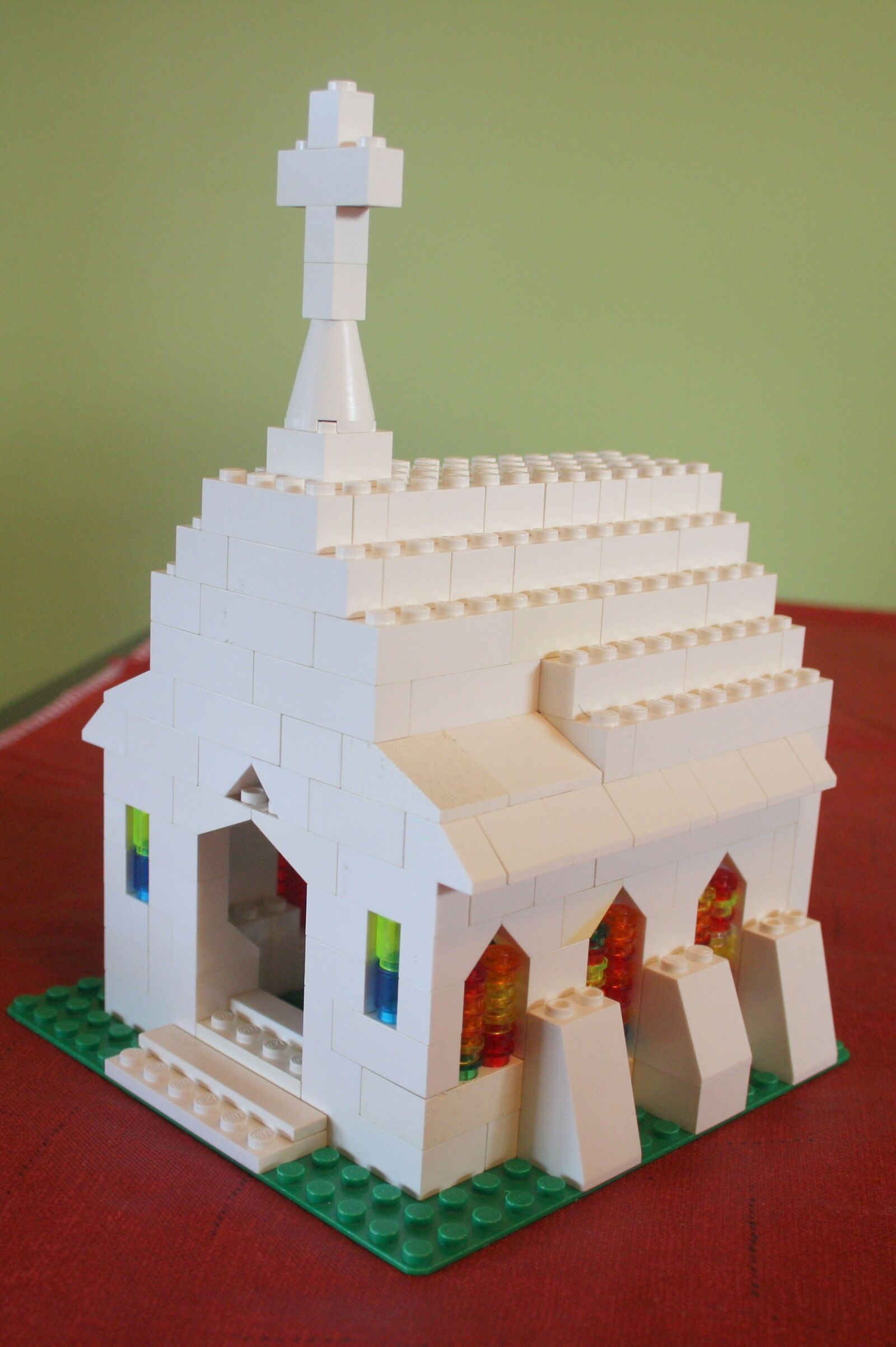 Canon EOS 40D sample photo. Lego, church, build photography