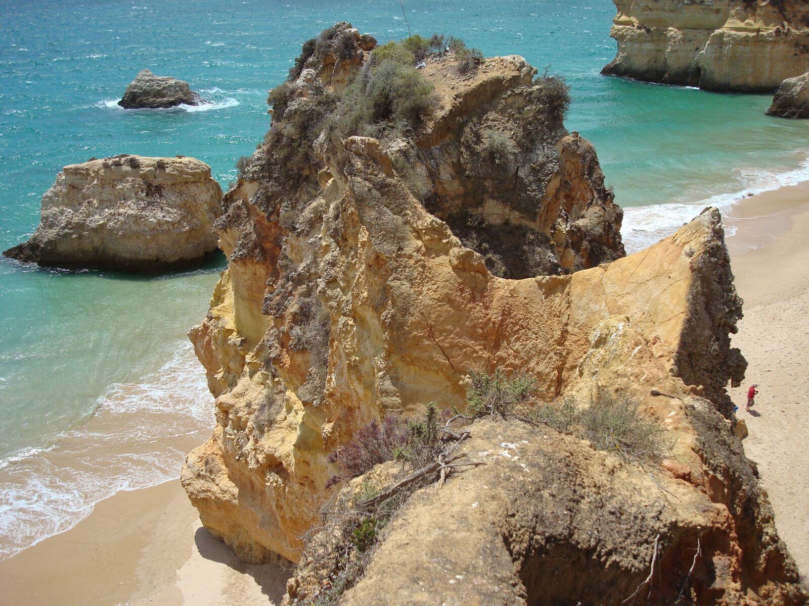 Sony DSC-W80 sample photo. Portugal, algarve, sea photography