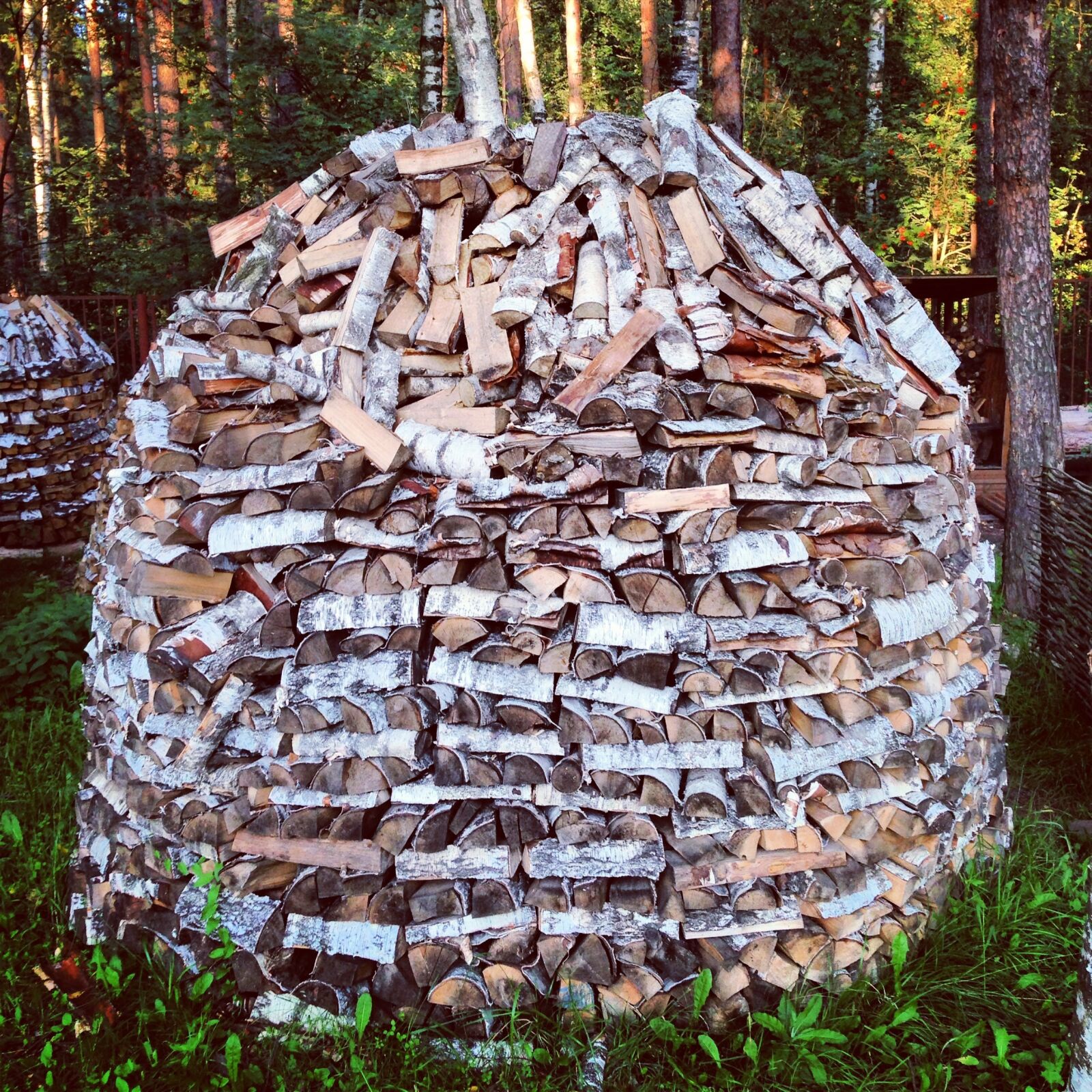Apple iPhone 5 sample photo. Firewood, oven, flame photography