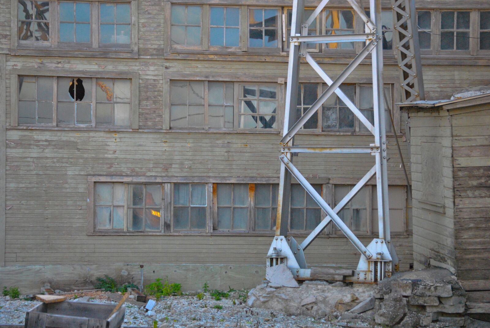 Nikon D3000 sample photo. Industrial, factory, tower photography