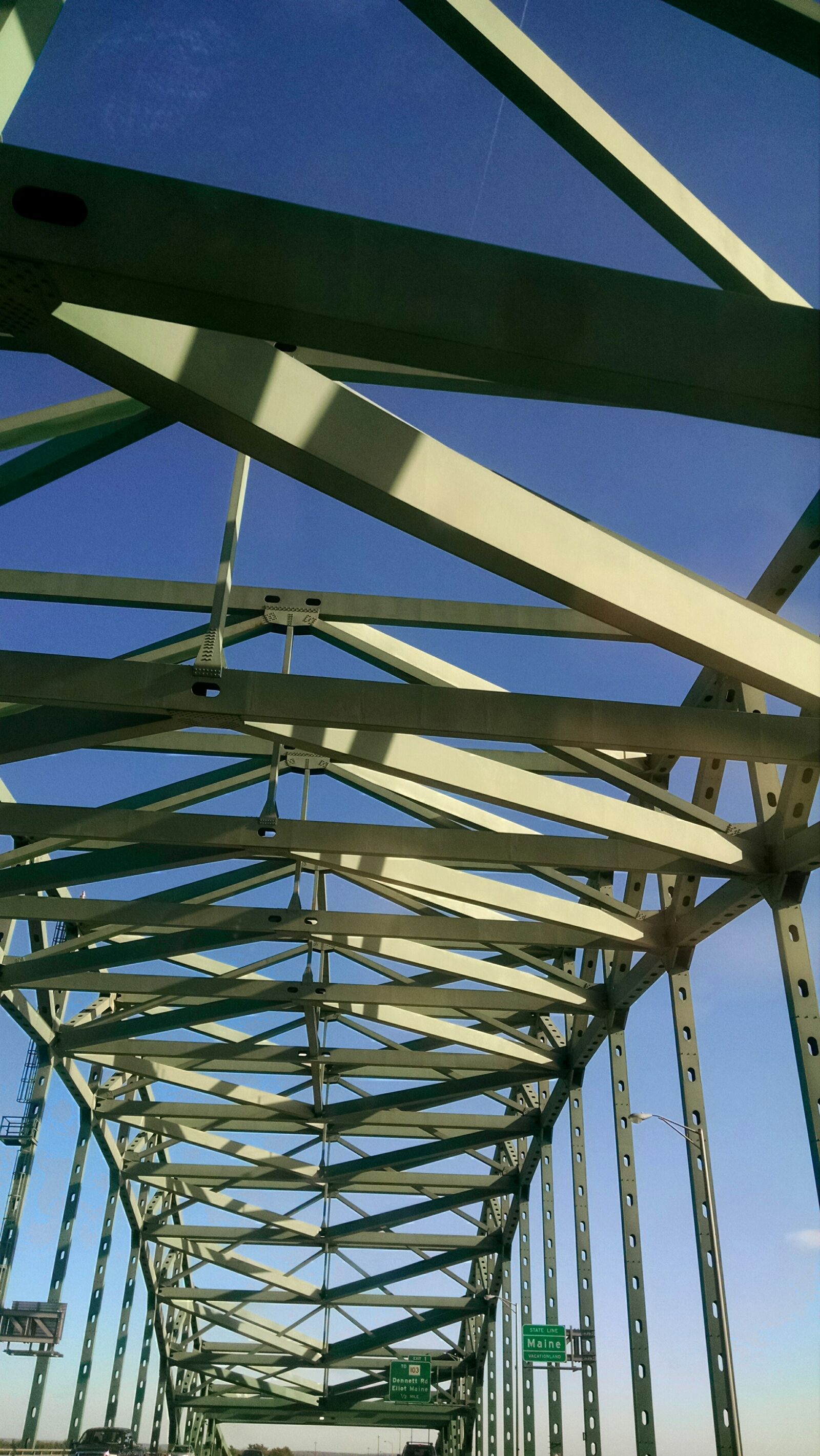 Motorola Moto X (1st Gen) sample photo. Bridge, geometric, metal, theme photography