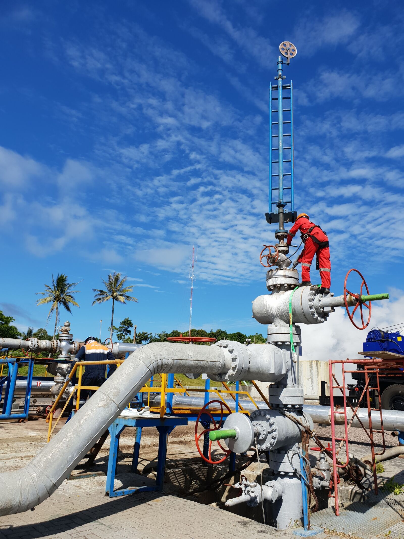 Samsung Galaxy S9 sample photo. Geothermal, geothermal well, geothermal photography