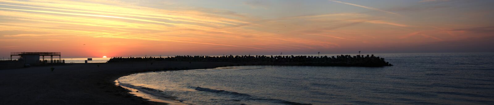 Canon EOS 1000D (EOS Digital Rebel XS / EOS Kiss F) sample photo. Sunrise, panorama, vacation photography