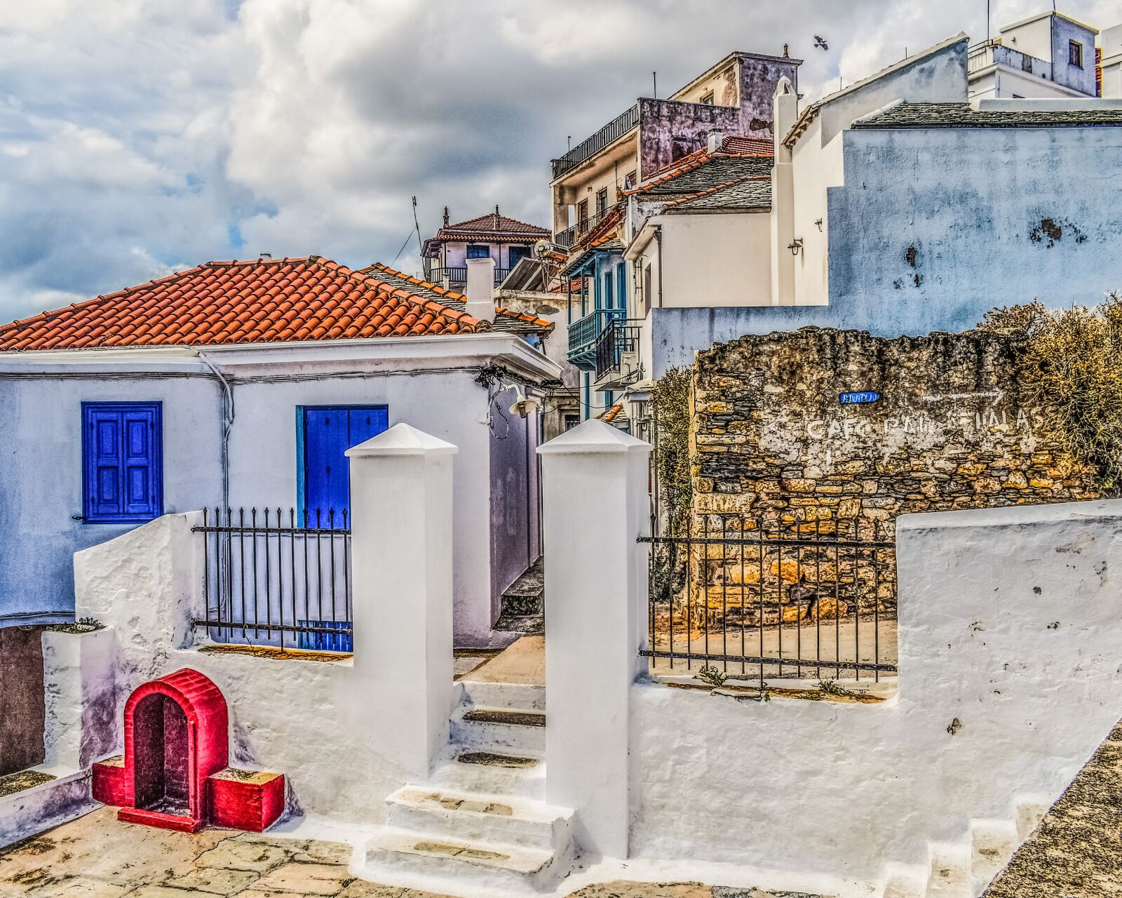 Nikon D3300 sample photo. Greece, skopelos, chora photography