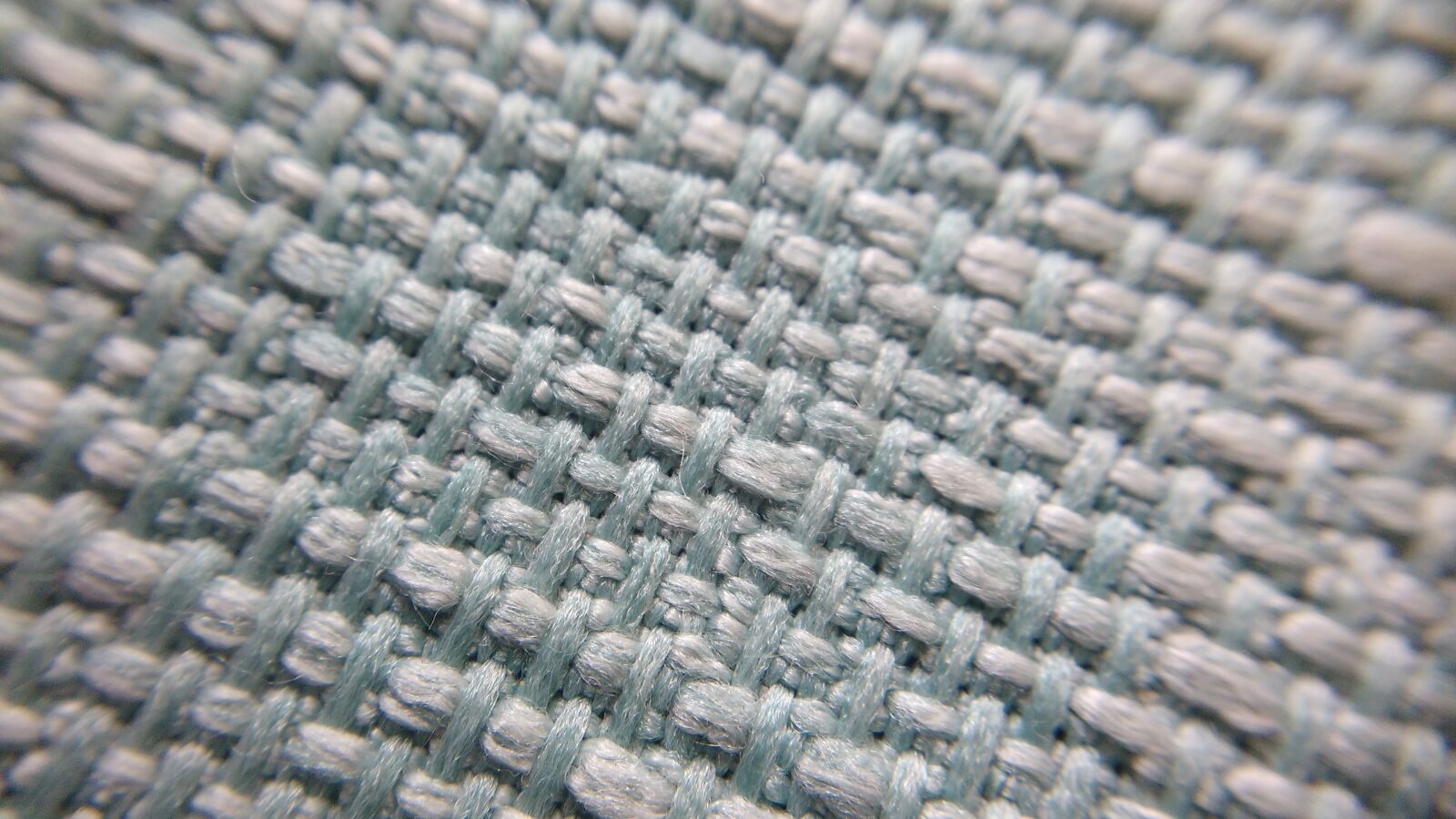 Motorola MotoG3 sample photo. Fabric, blue grey, macro photography