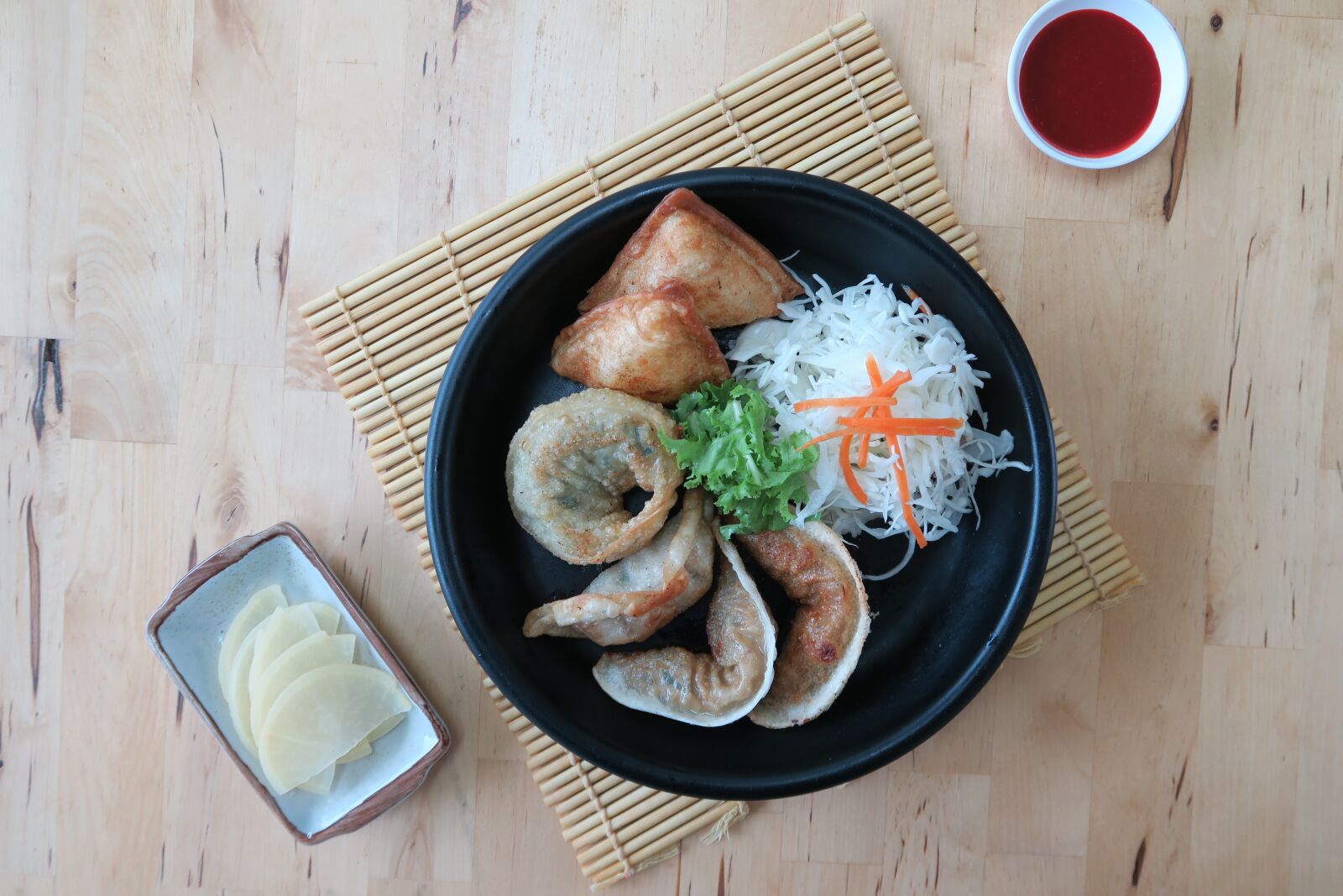 Canon PowerShot G7 X sample photo. Dumplings fried, food, korean photography
