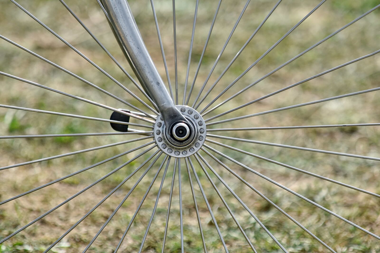 Nikon D5500 sample photo. Metal, metallic, wheel, nature photography