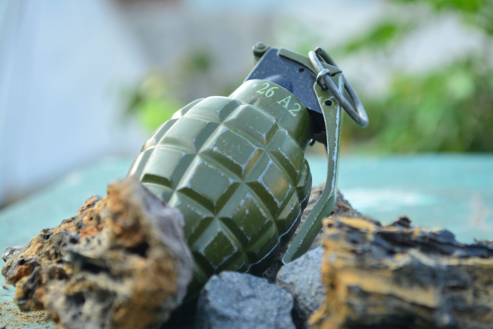 Nikon D5200 sample photo. Grenade, rock, nikon photography