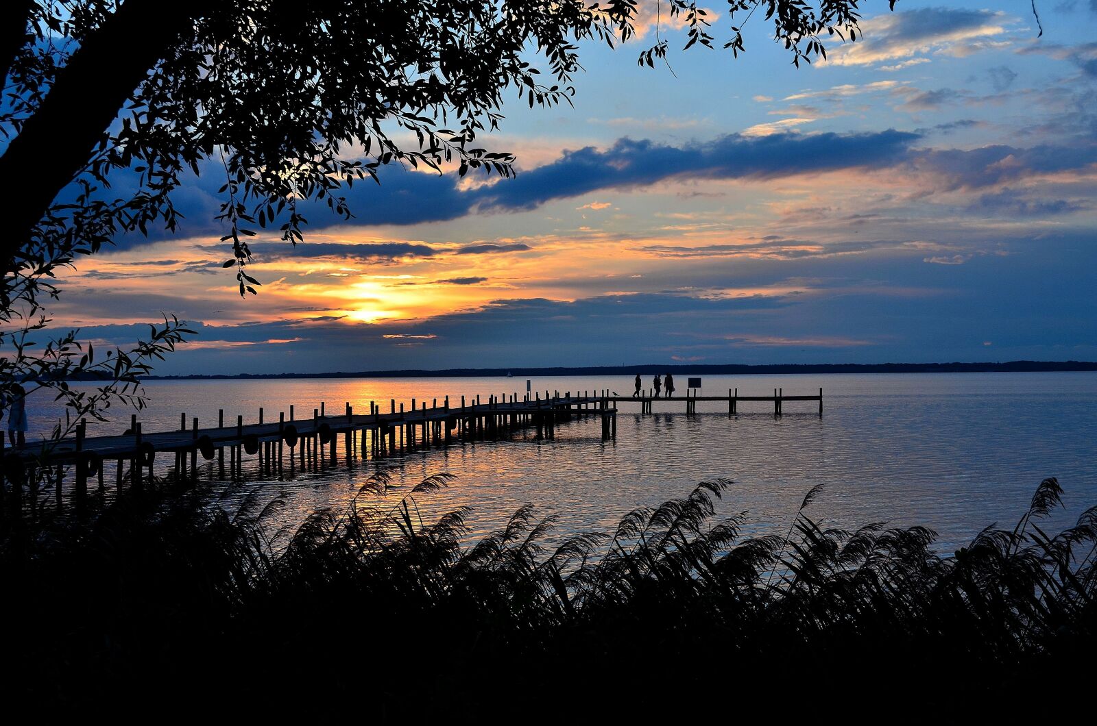 Nikon D5100 sample photo. Steinhuder sea, steinhude, sunset photography