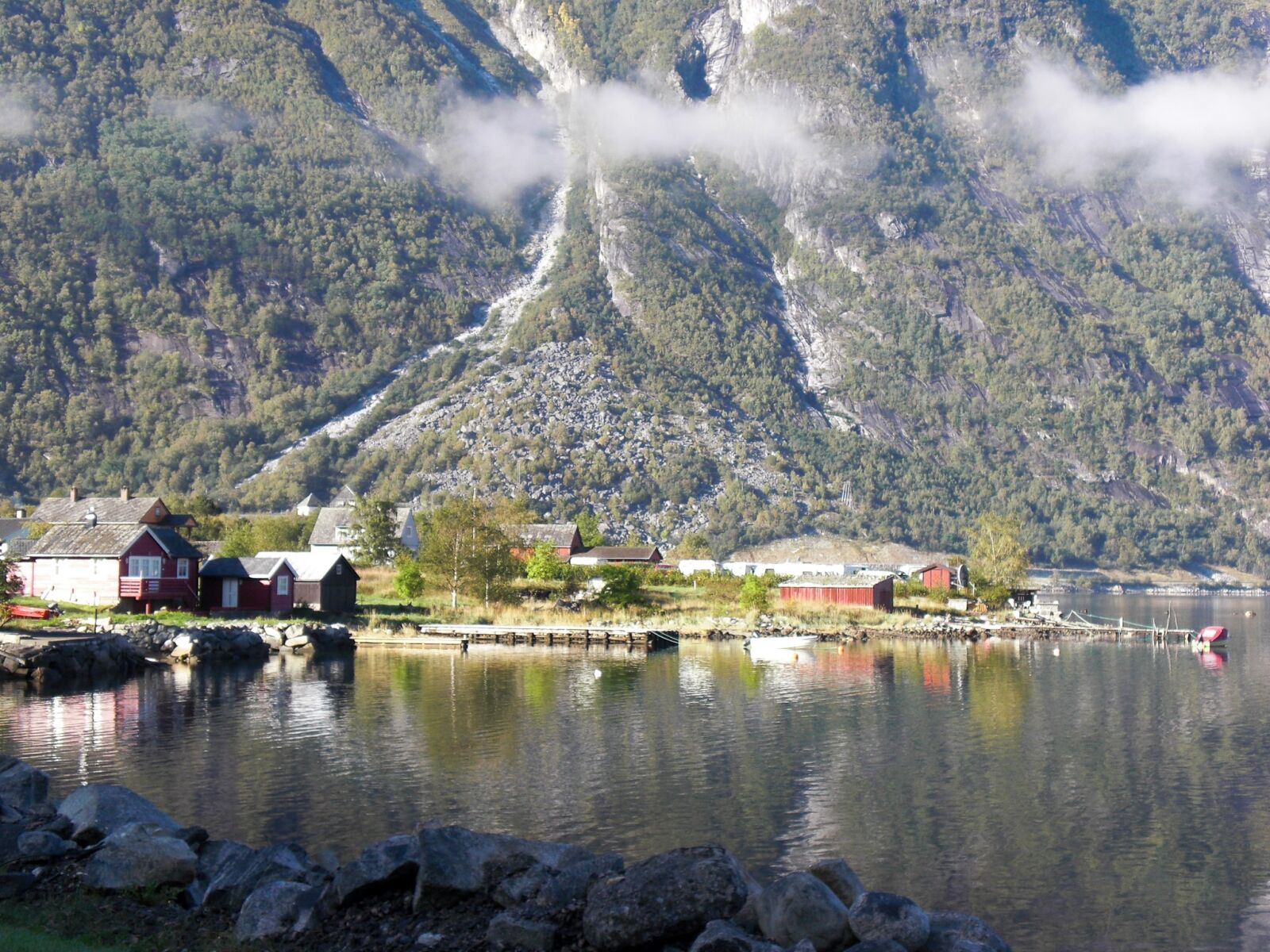 CASIO EX-Z80 sample photo. Norway, fjord, scandinavia photography