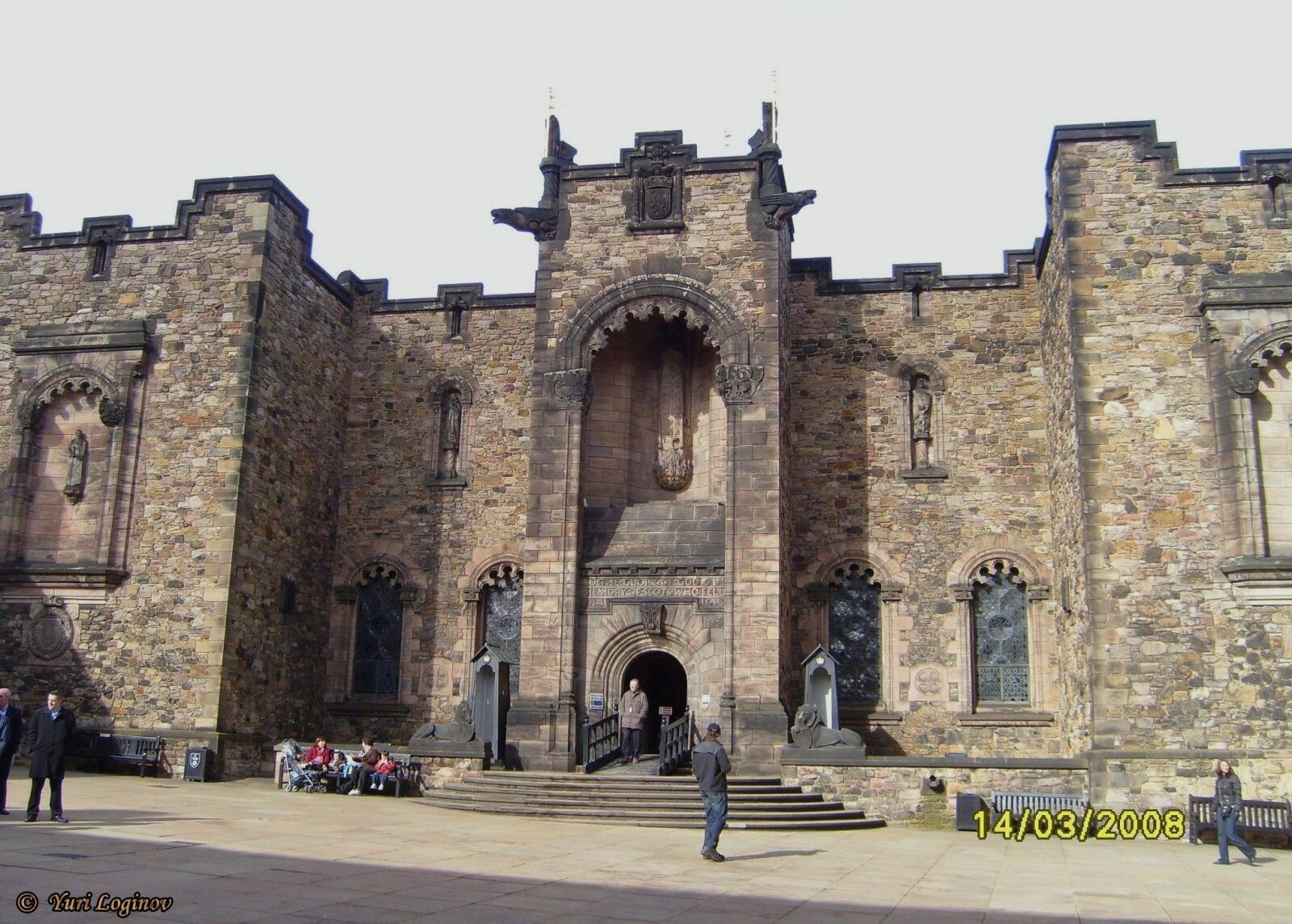 Samsung Digimax S700 / Kenox S700 / Digimax Cyber 730 sample photo. Edinburgh, edinburgh, castle, scotland photography