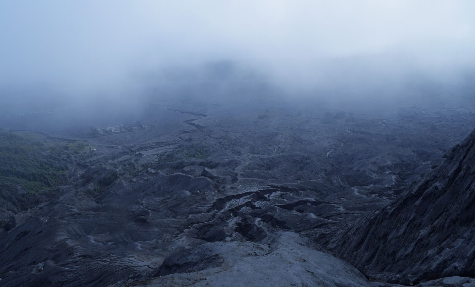 Nikon D3300 sample photo. Mist, nature, volcano photography