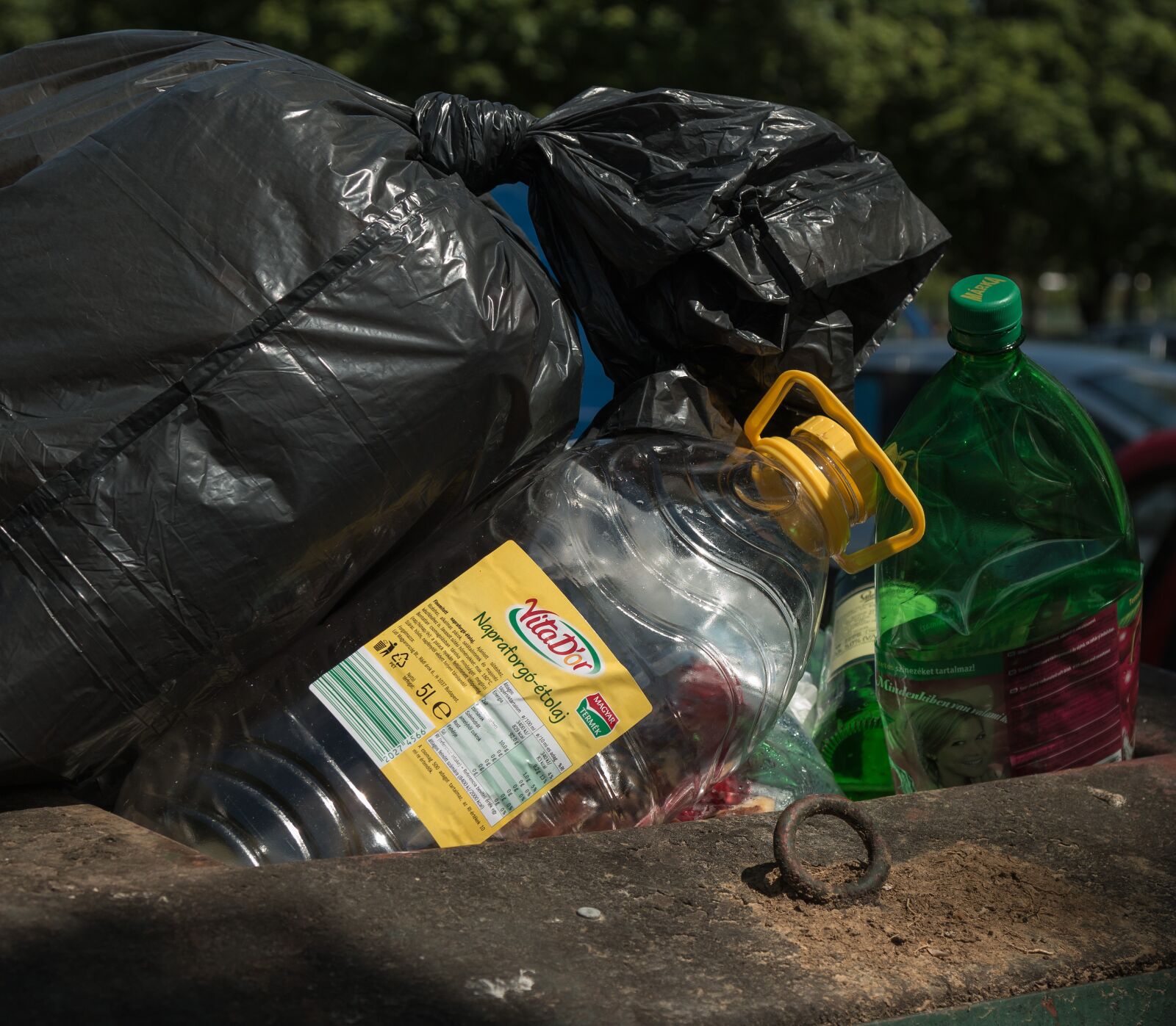 Canon EOS 70D + Canon EF 24-105mm F4L IS USM sample photo. Plastic waste, pet, trash photography
