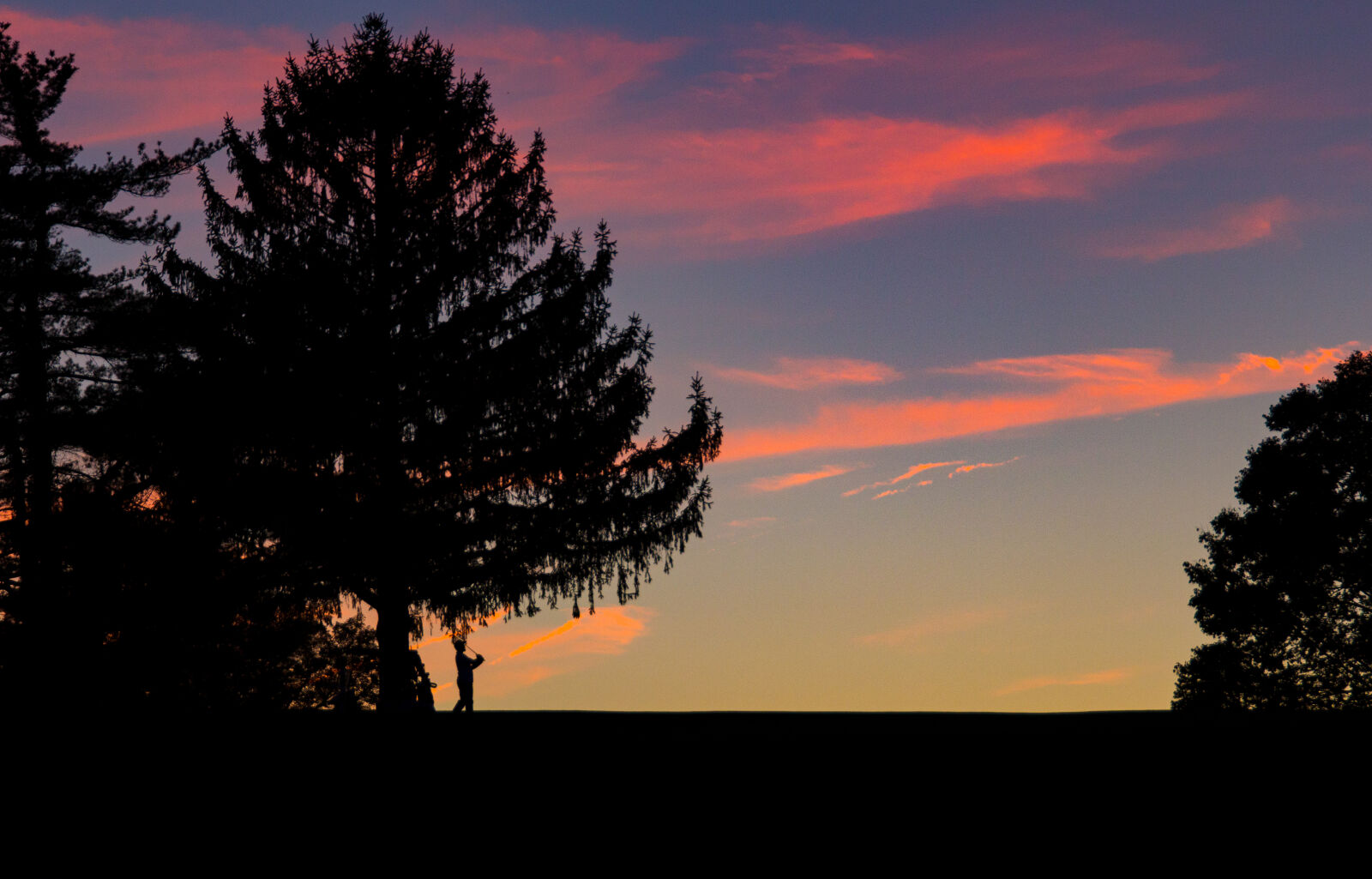Canon EOS 60D + Sigma 24-105mm f/4 DG OS HSM | A sample photo. Golf, summer, sunset photography