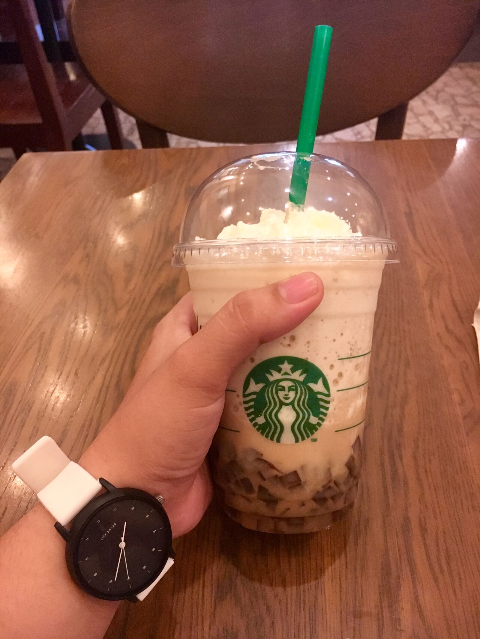 Apple iPhone 6s sample photo. Coffee, starbucks photography