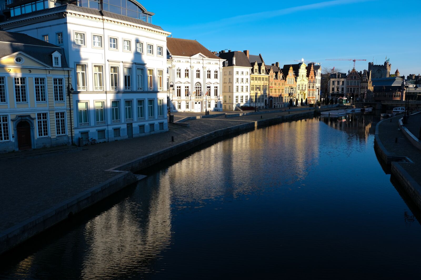 Fujifilm X-T3 sample photo. Ghent, canal, belgium photography