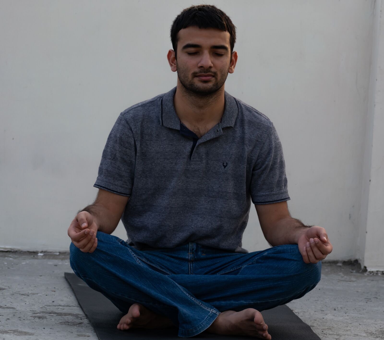 Nikon D3300 sample photo. Meditation, pranayam, yoga photography