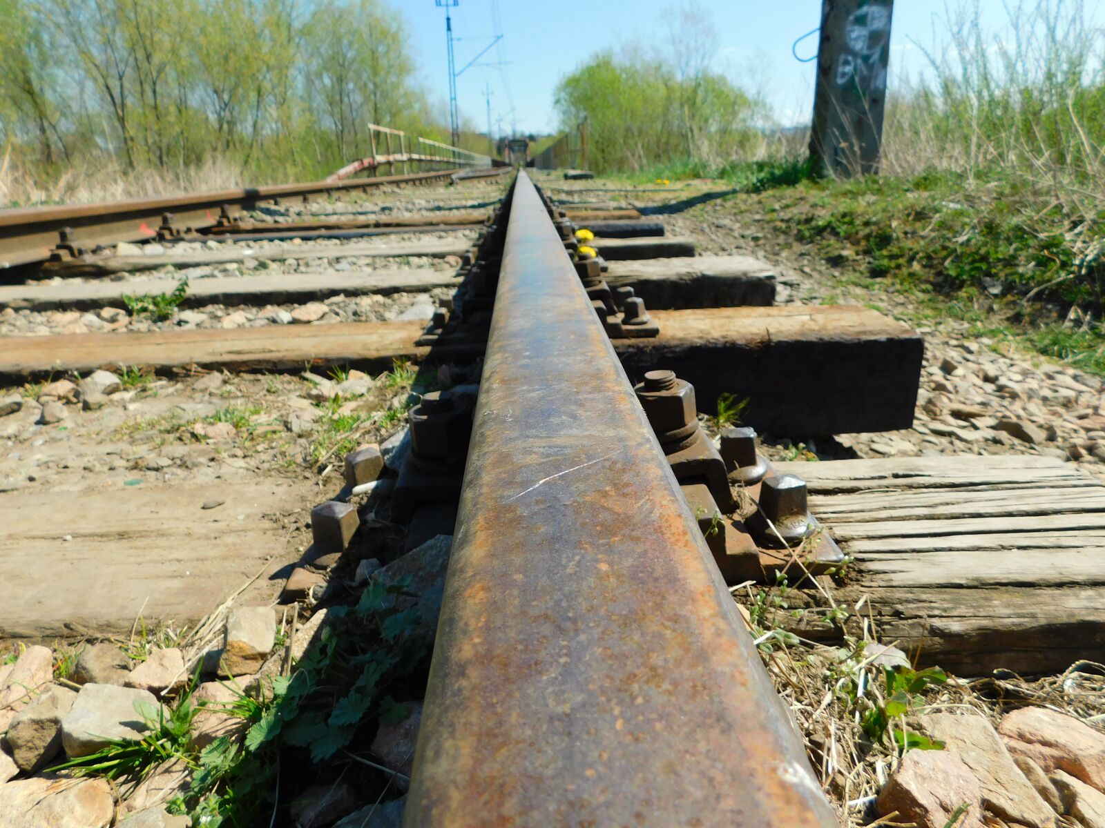 Nikon Coolpix B500 sample photo. The old rails, tracks photography