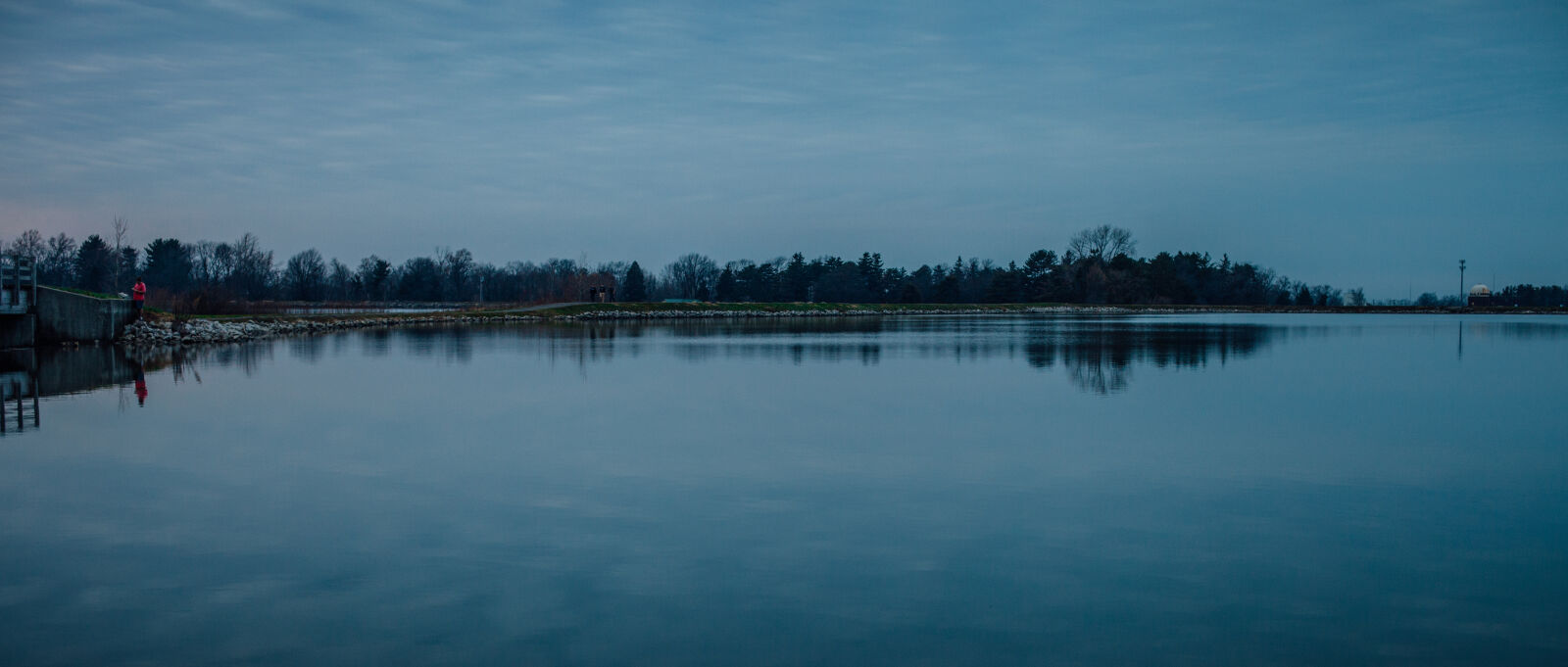 Canon EOS 5D Mark II sample photo. Clouds, reflection, reservoir, sky photography