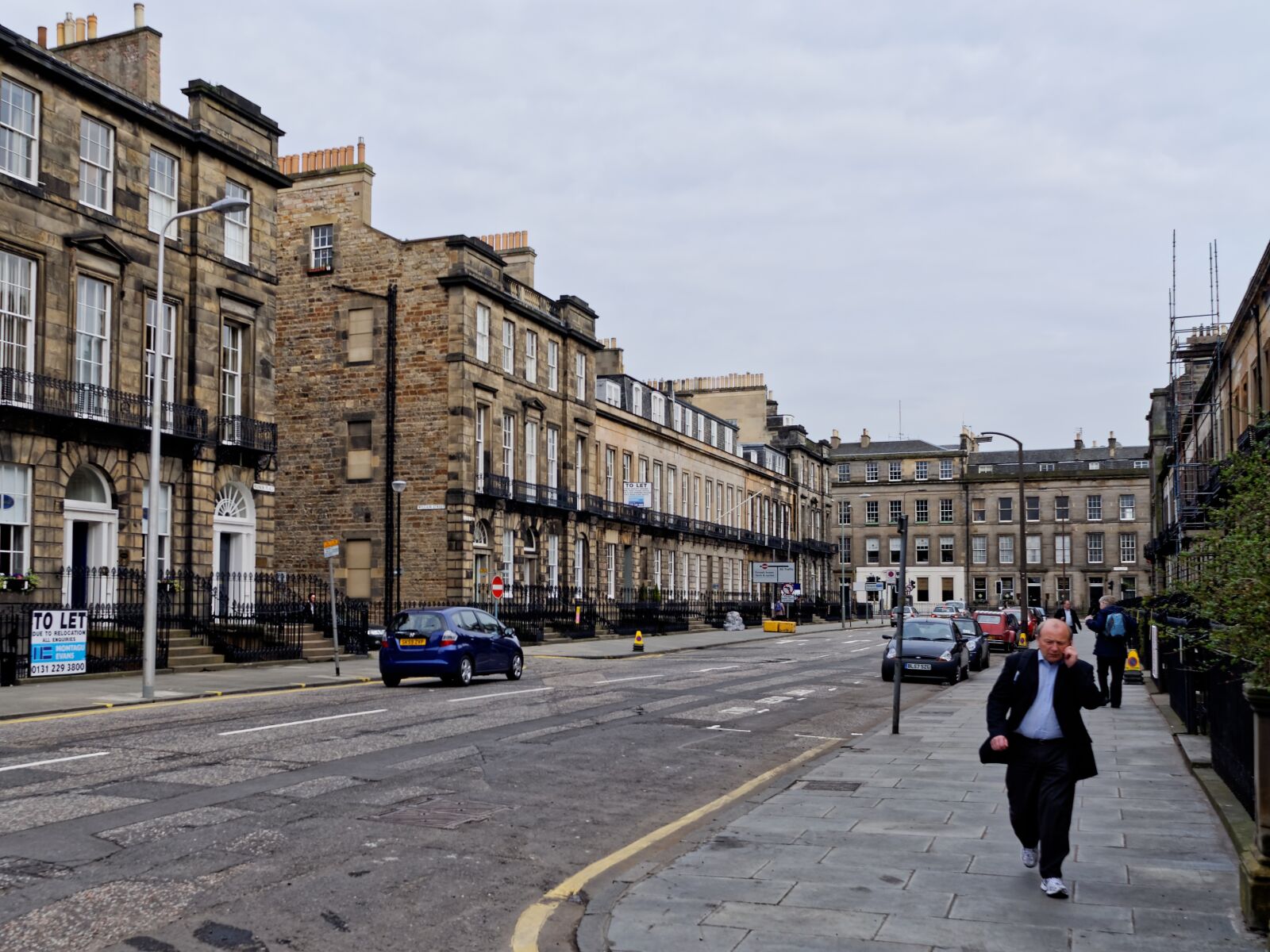 Nikon D90 sample photo. Road, edinburgh, scotland photography