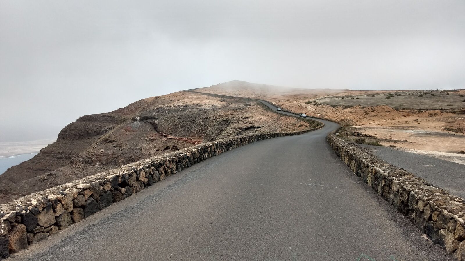 Motorola Moto Z Play sample photo. Lanzarote, landscape, road photography