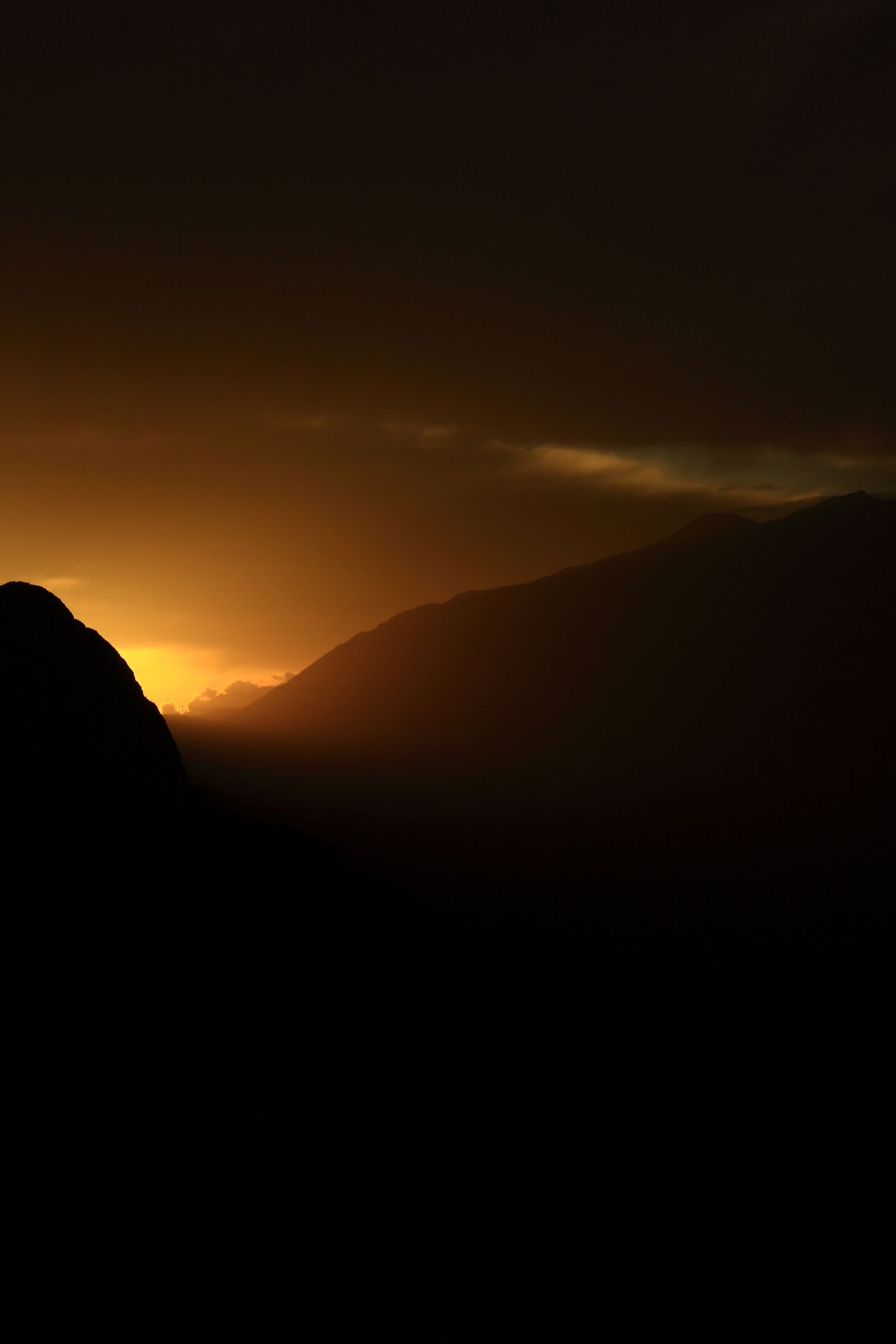 Canon EOS 40D sample photo. Landscape, mountain, sunset photography