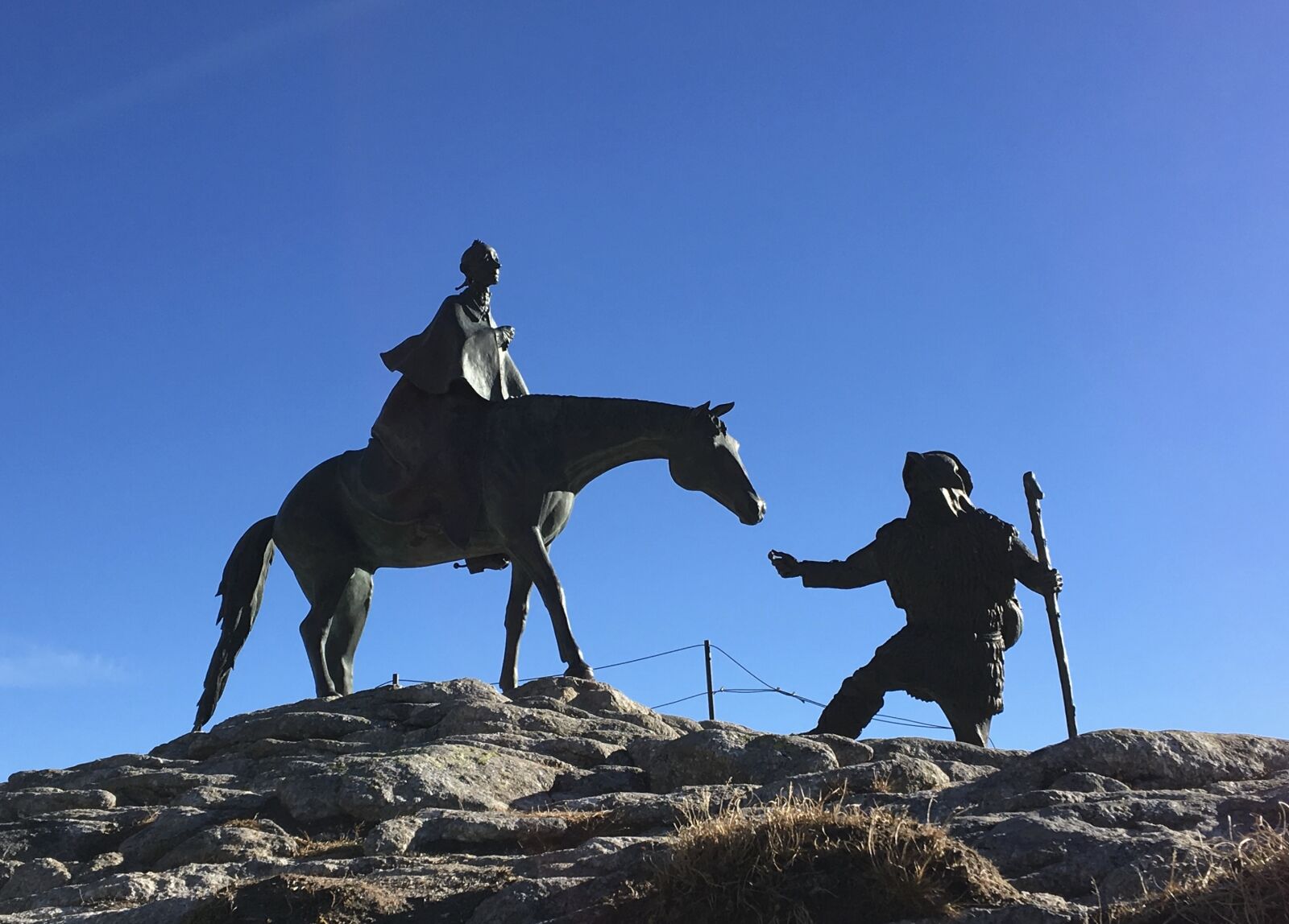 Apple iPhone 6s sample photo. Gotthard, statue, pass photography