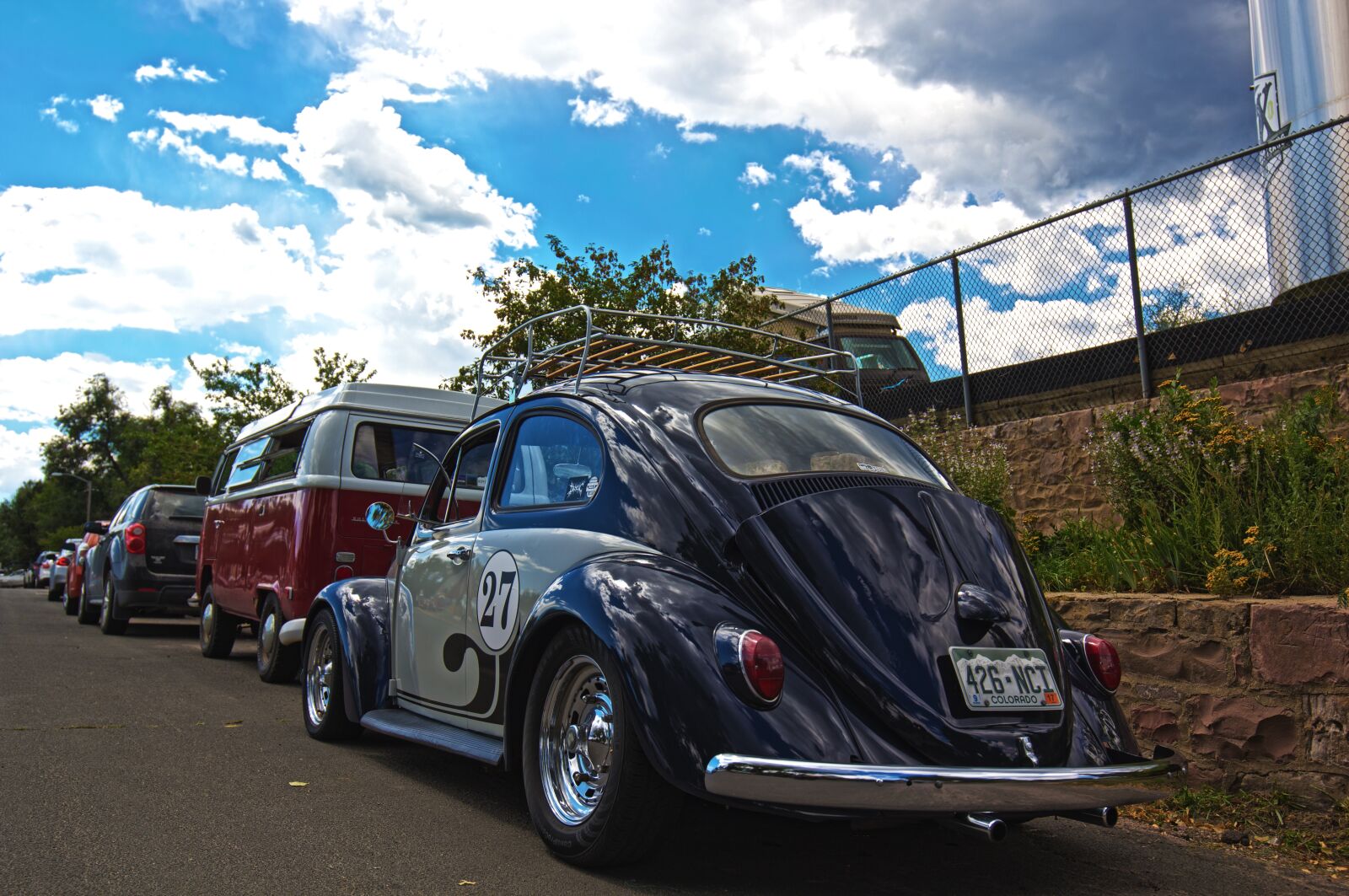 Canon EF 16-35mm F4L IS USM sample photo. Car, vw, bug photography