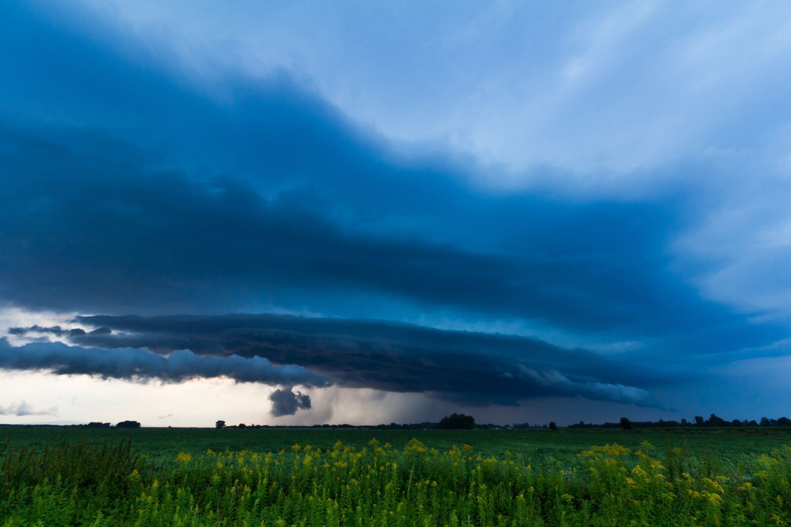 Canon EOS 60D sample photo. Thunderstorm, storm, shelf cloud photography