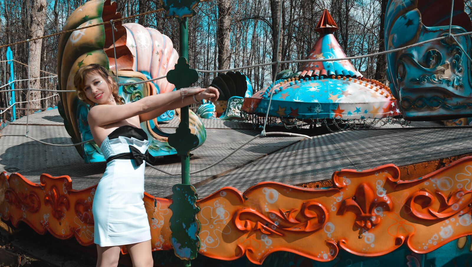 Nikon D3200 sample photo. Attraction, show, traveling circus photography