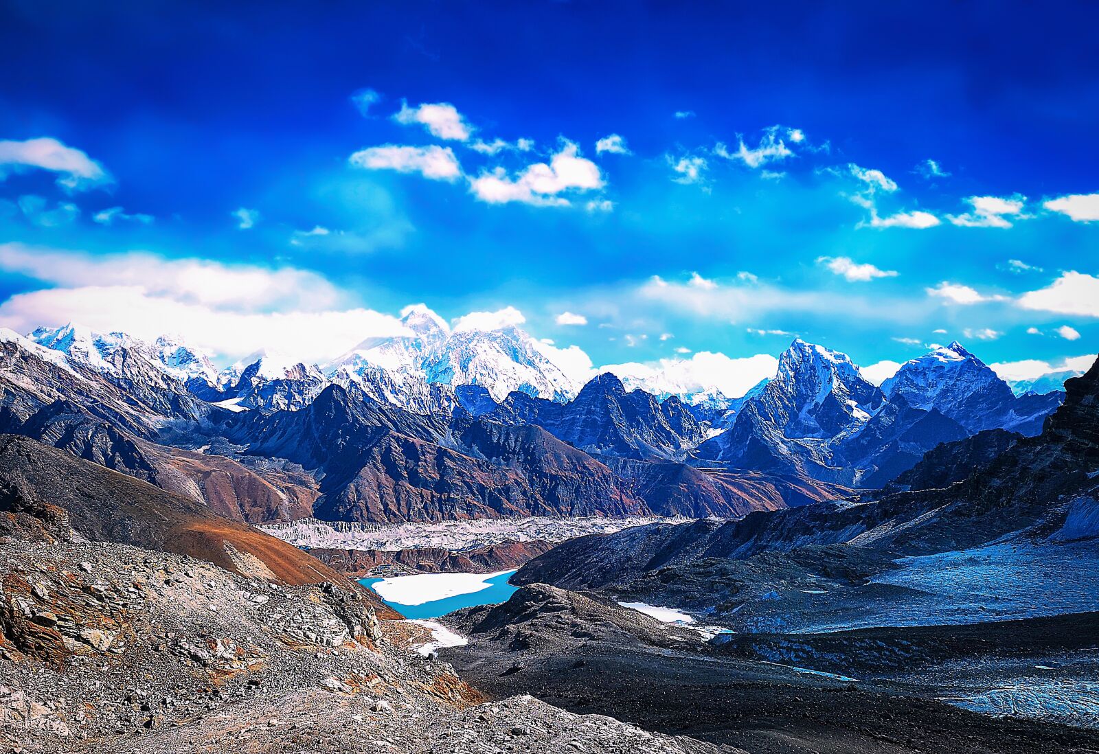 HUAWEI CLT-L29 sample photo. Everest base camp, mountain photography