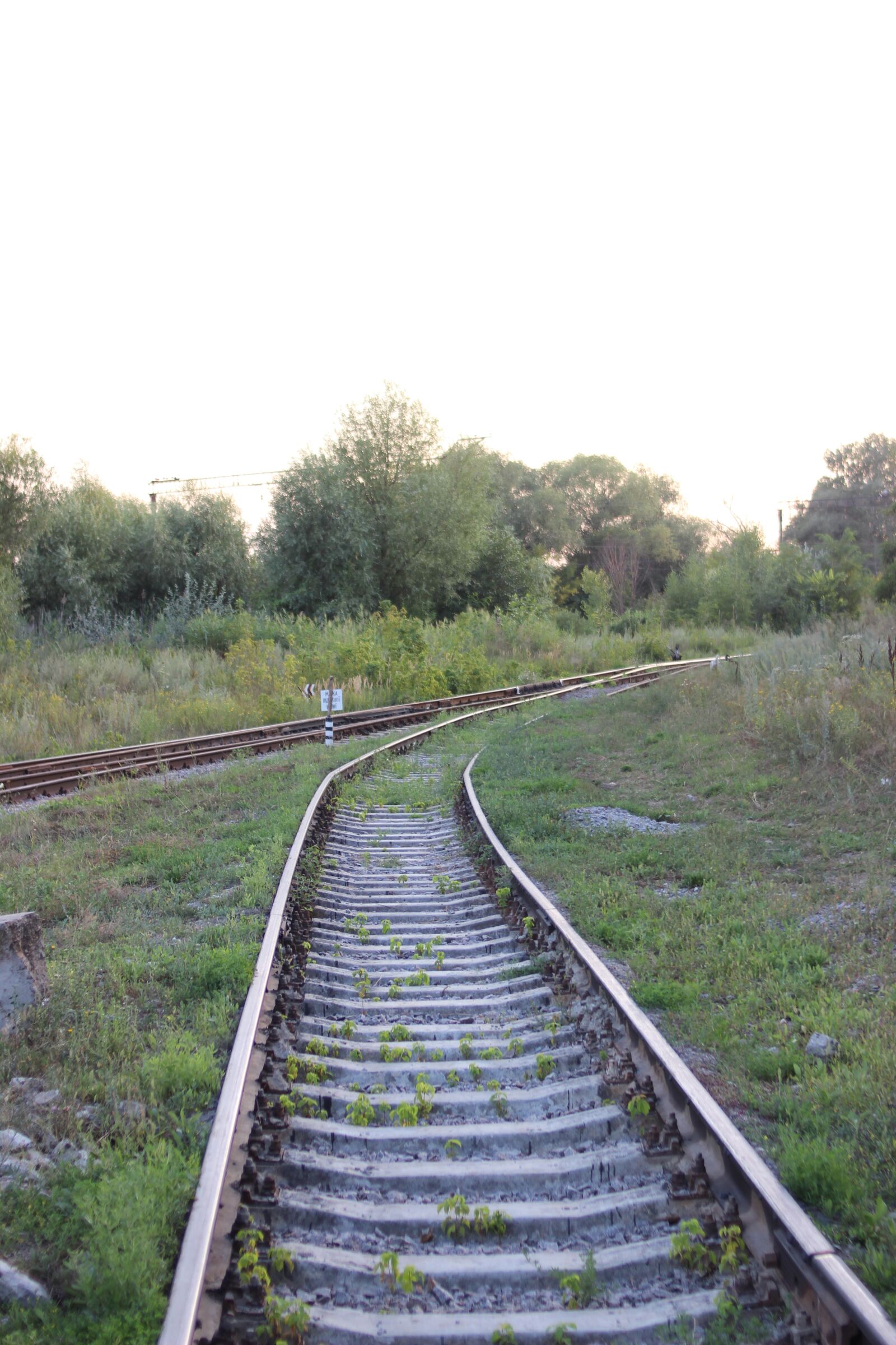 Canon EOS 600D (Rebel EOS T3i / EOS Kiss X5) sample photo. Road, rails, sleepers photography
