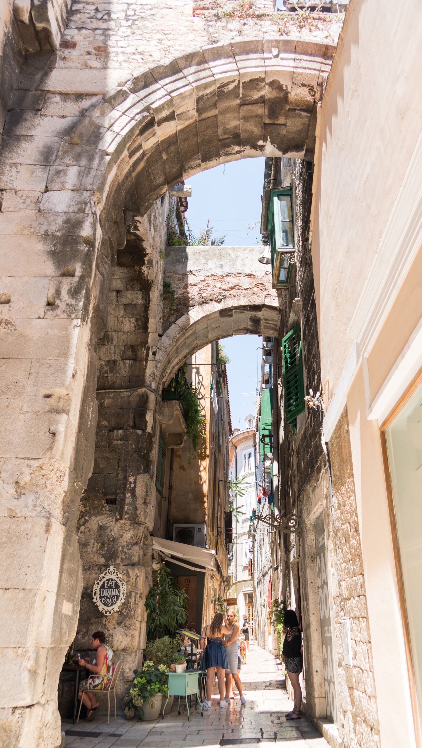 Sony a7R II + Sony FE 24-240mm F3.5-6.3 OSS sample photo. Split, croatia, architecture photography