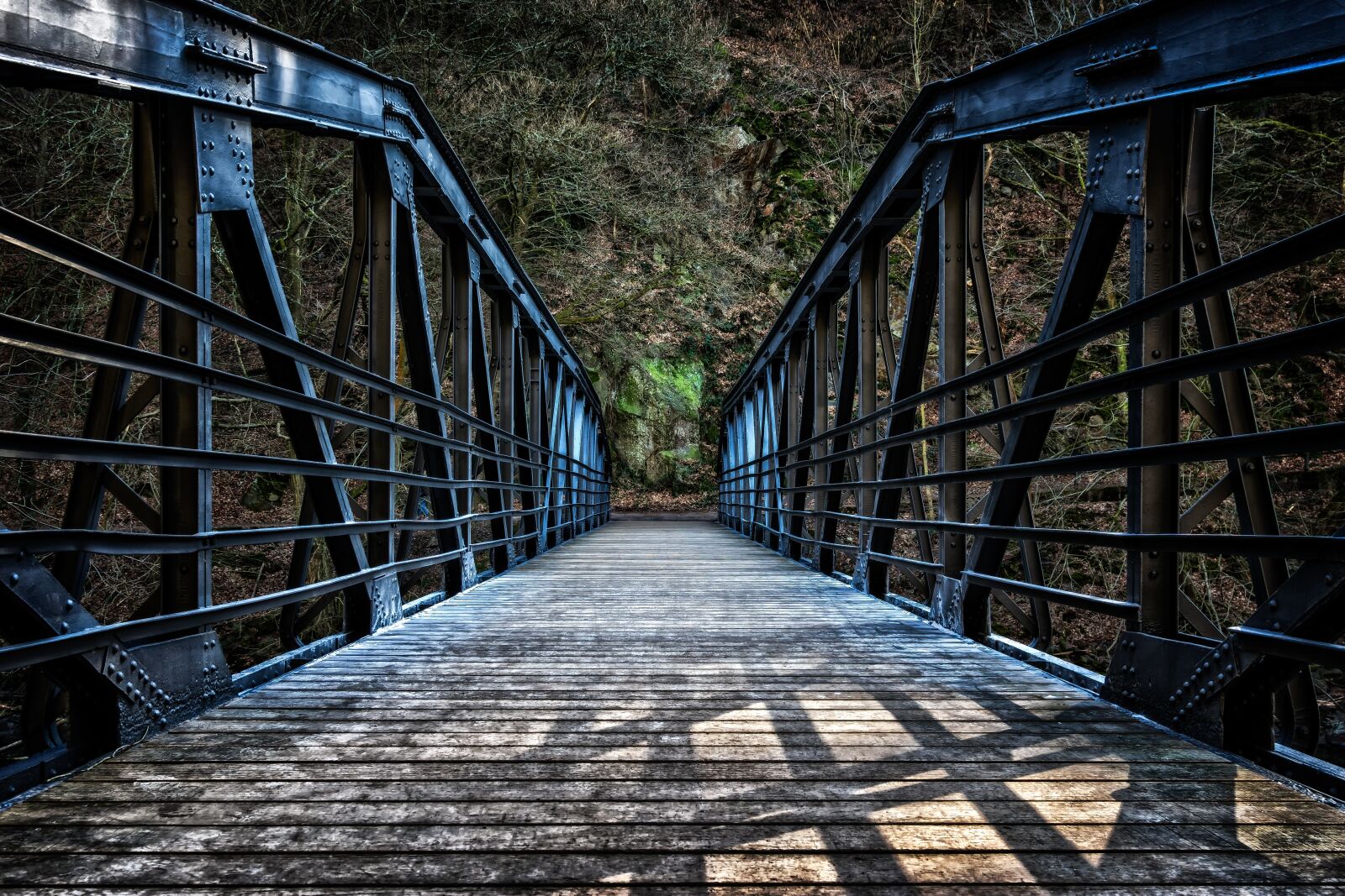 Nikon D3300 sample photo. Bridge, iron, old photography