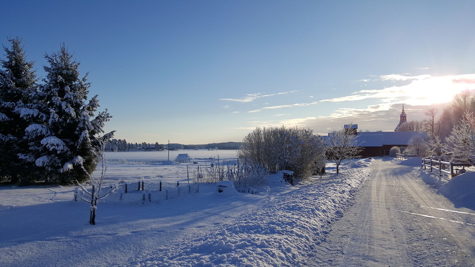Samsung Galaxy S6 sample photo. Winter, snow, nature photography