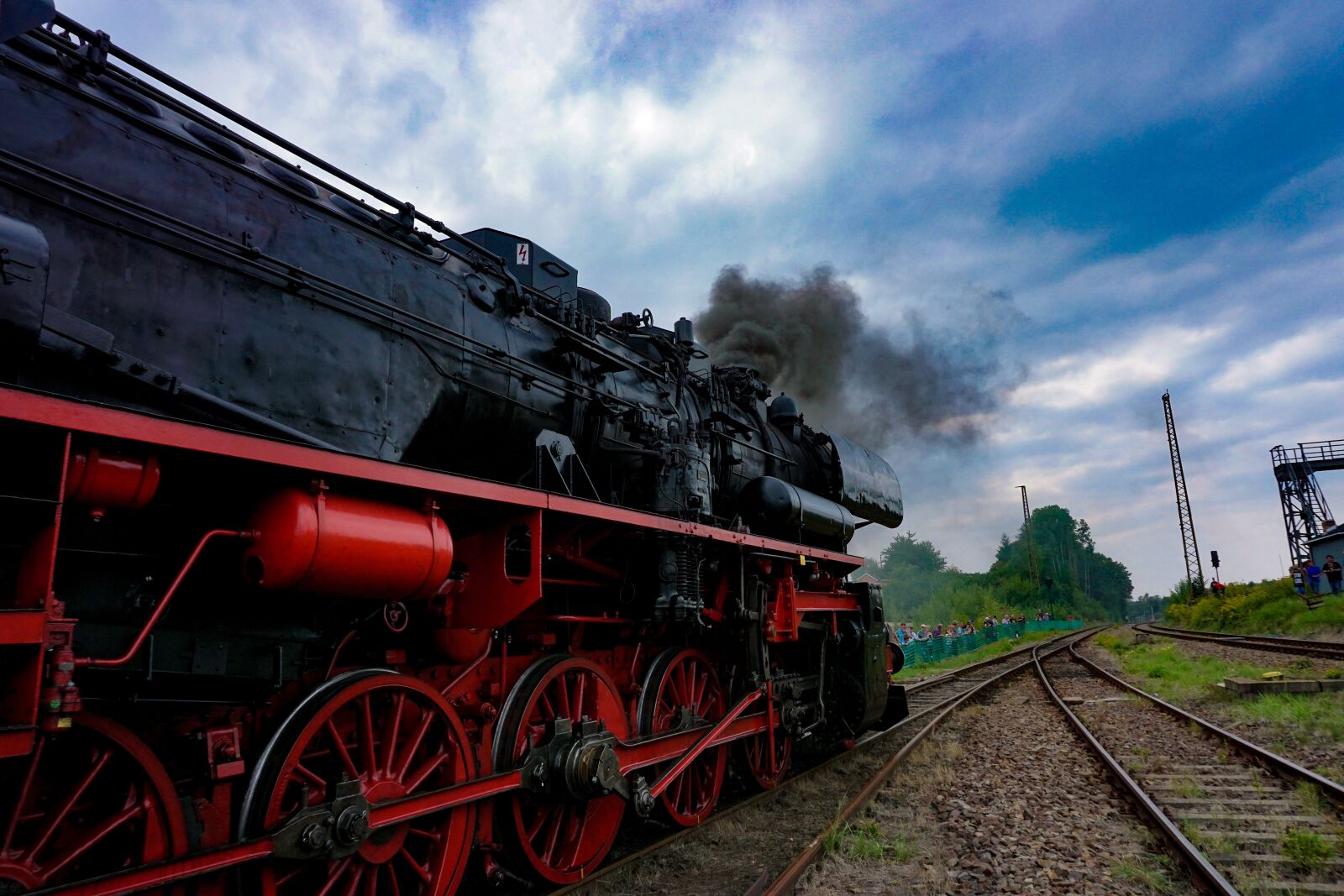 Sony a6000 sample photo. Steam locomotive, railway, steam photography