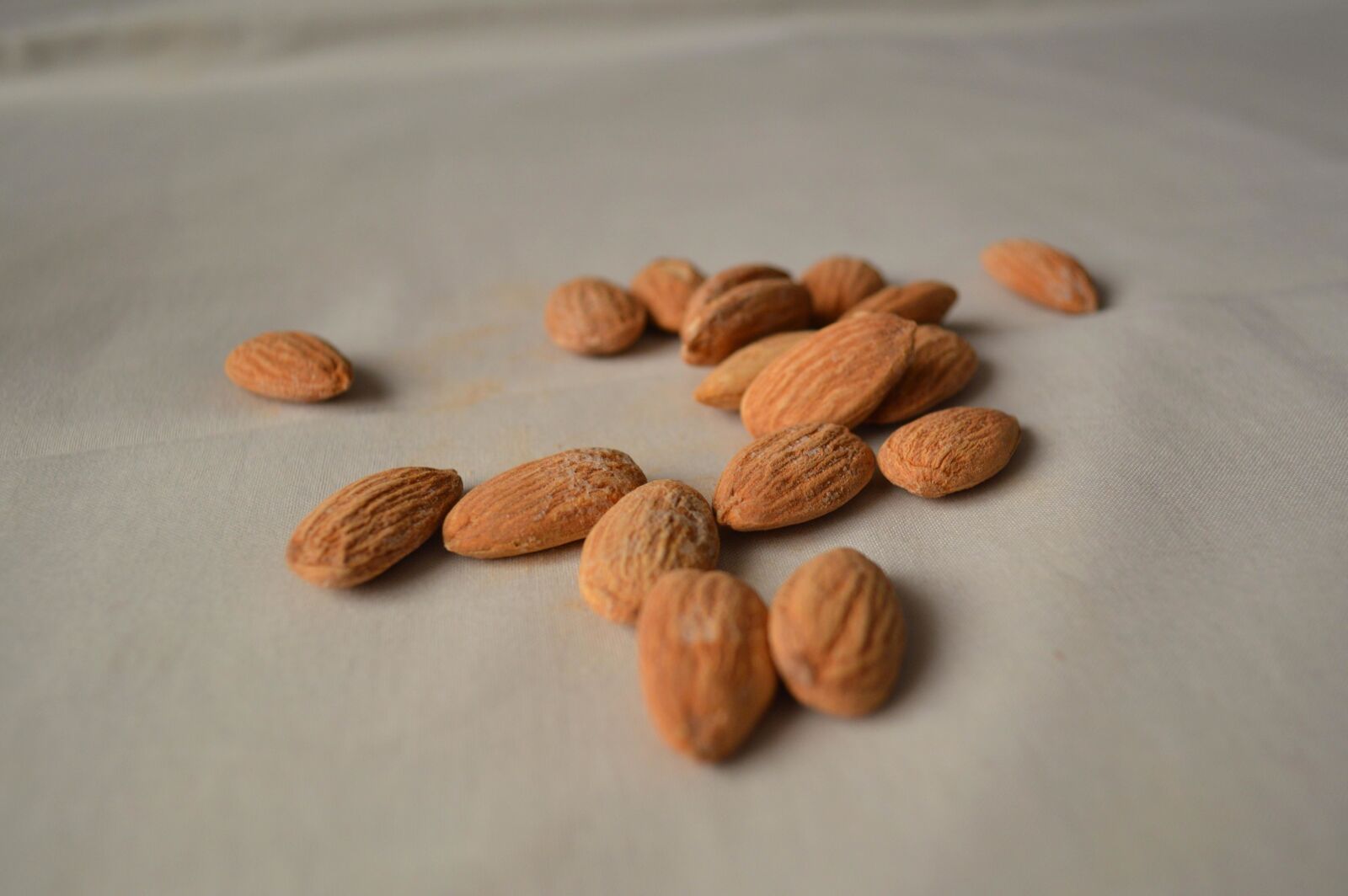 Nikon D3200 sample photo. Almond, spice, seed, food photography