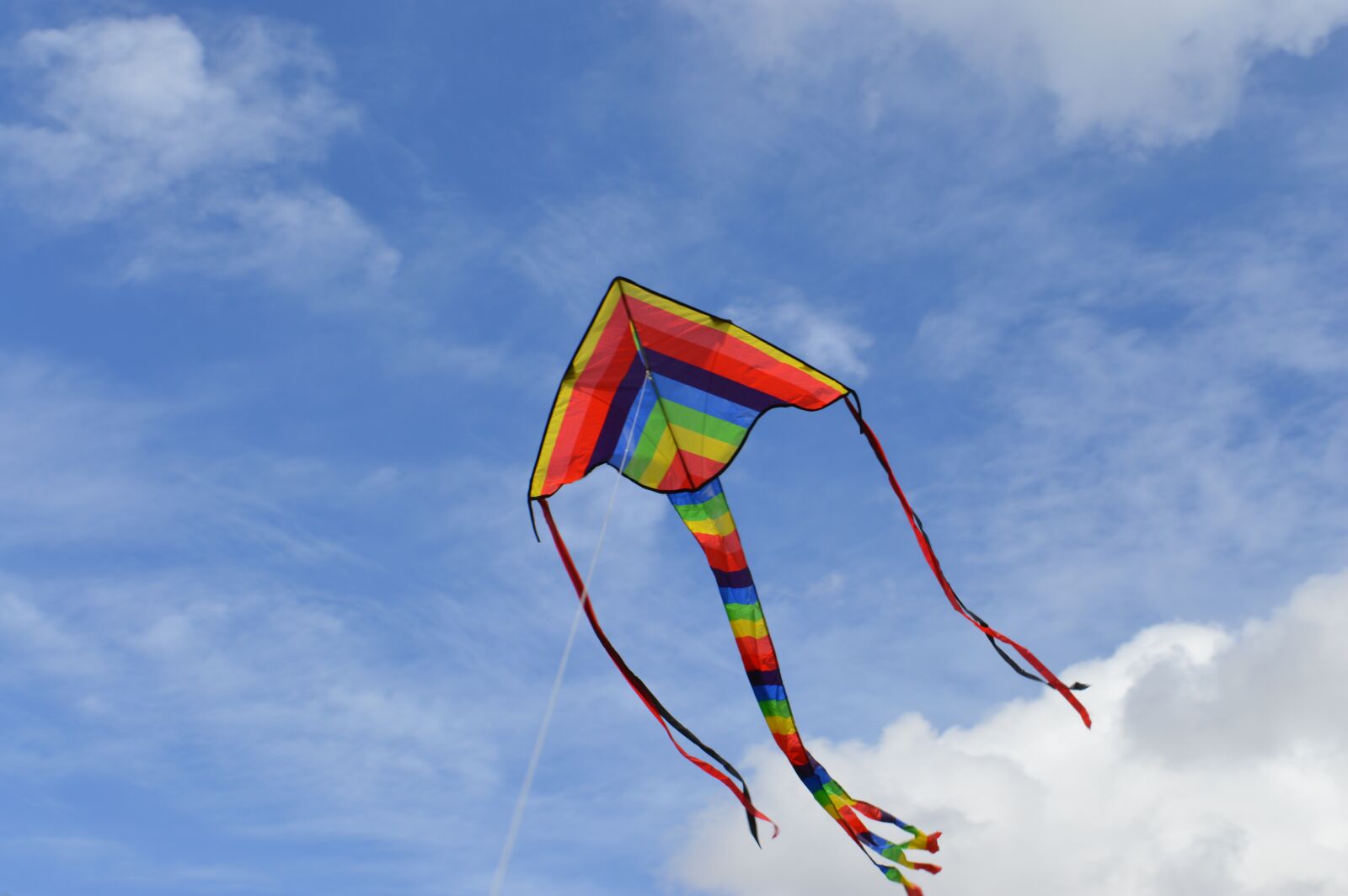 Nikon D3200 sample photo. Kite, blue, sky photography