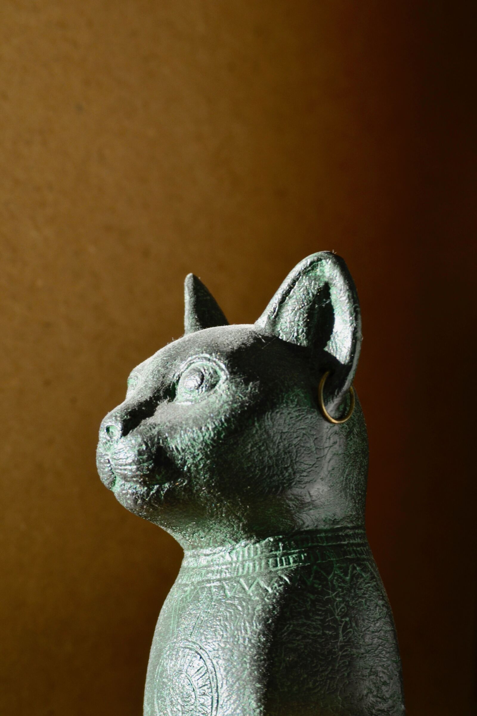 Nikon D5100 sample photo. Bastet, cat goddess, egyptian photography
