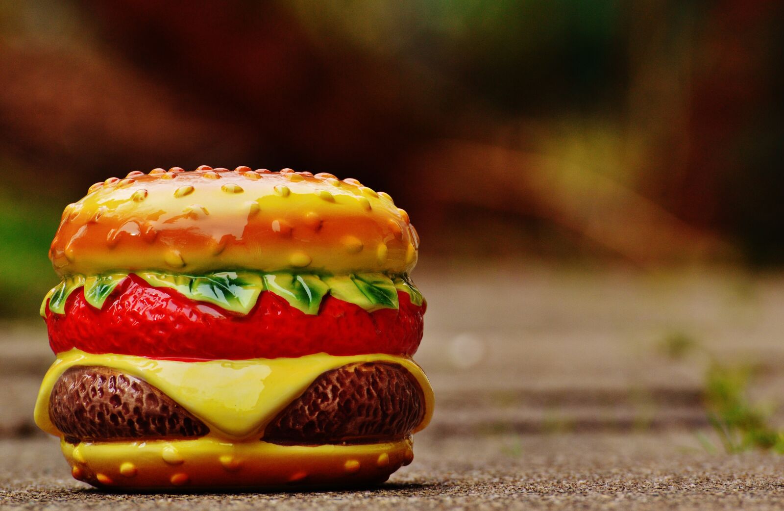 Nikon D3200 sample photo. Hamburger, cheeseburger, delicious photography