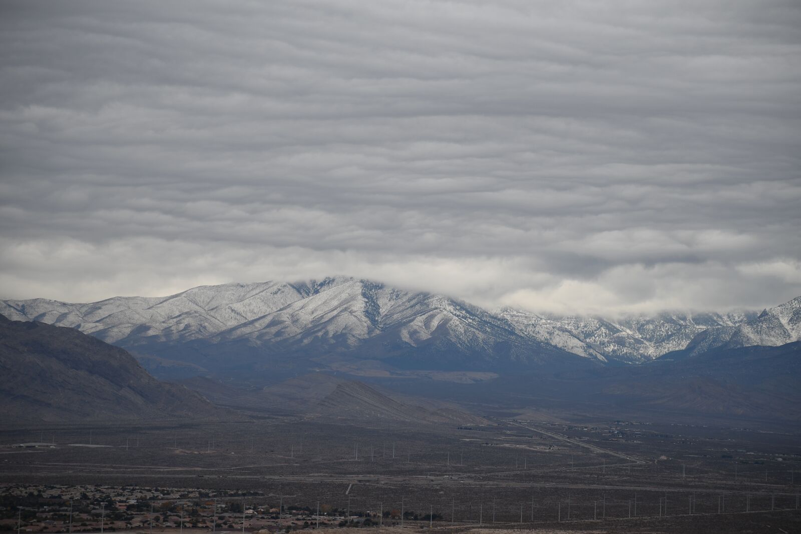 Nikon D7500 sample photo. Mt, charleston, snow covered photography