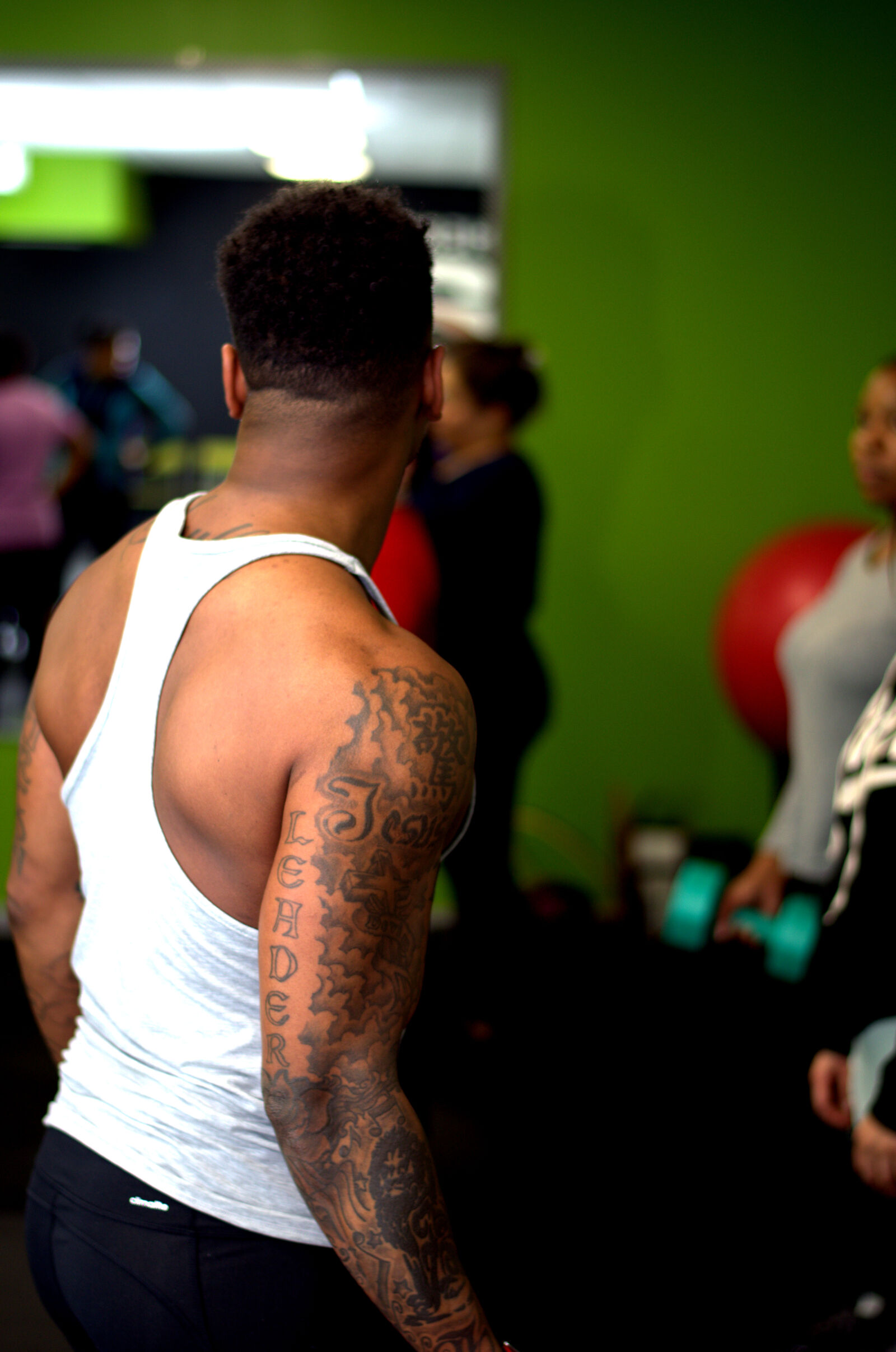Nikon D5100 sample photo. Back, bicpes, devinburton, exercise photography