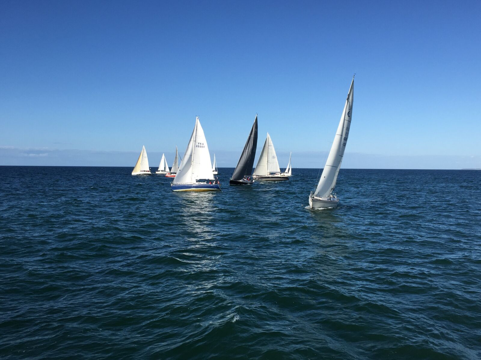 Apple iPhone 6 sample photo. Sail, baltic sea, water photography