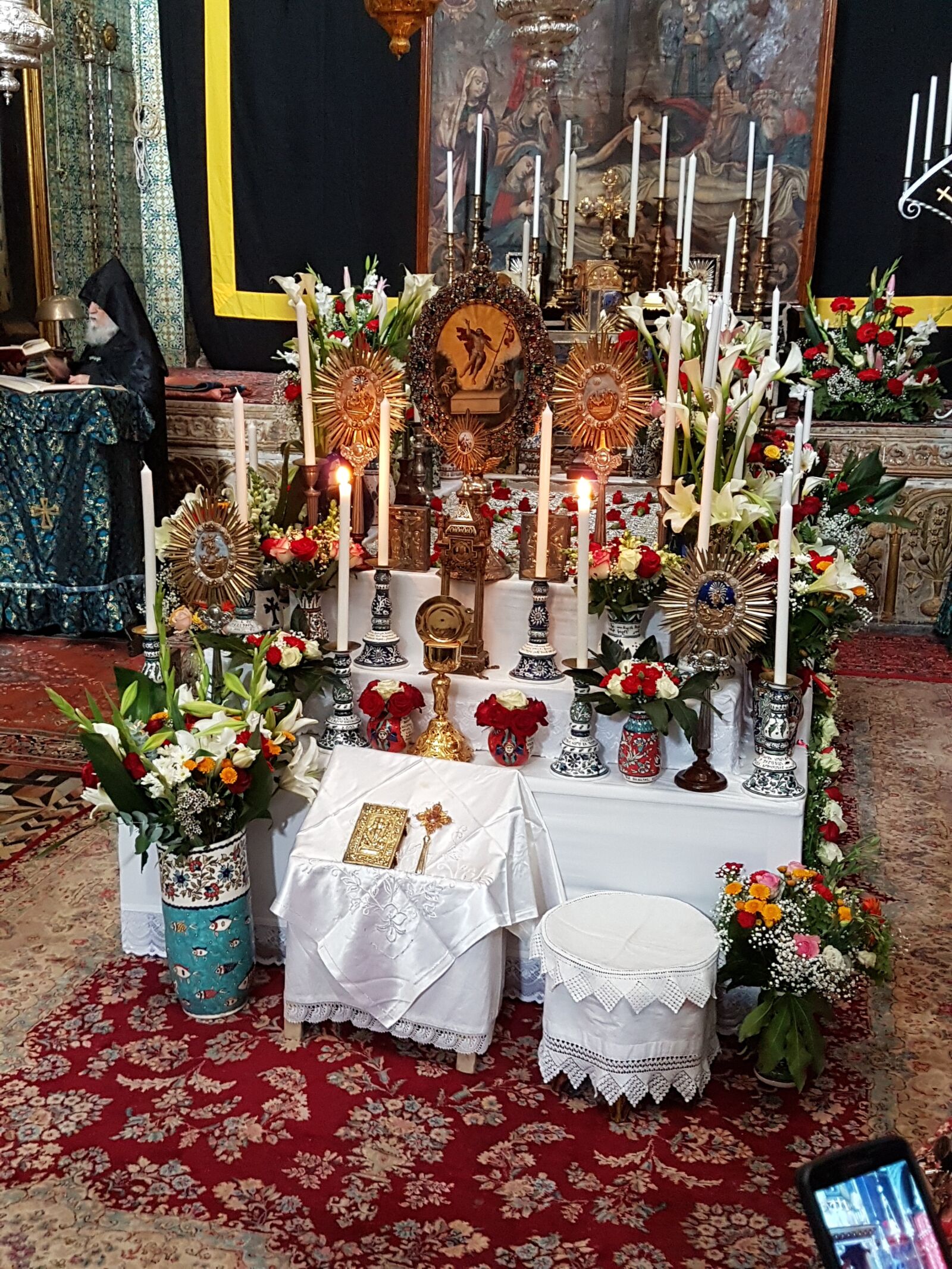 Samsung Galaxy S7 sample photo. Altar, armenian, orthodox photography