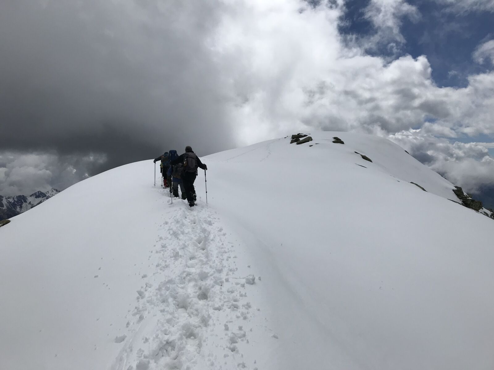 iPhone 7 back camera 3.99mm f/1.8 sample photo. Piz de molinera, alpine photography