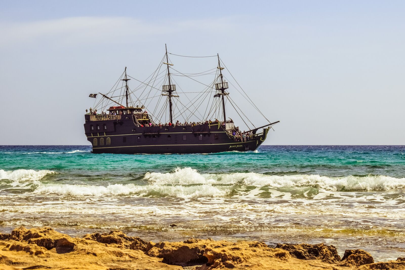 Nikon D3300 sample photo. Pirate ship, black pearl photography