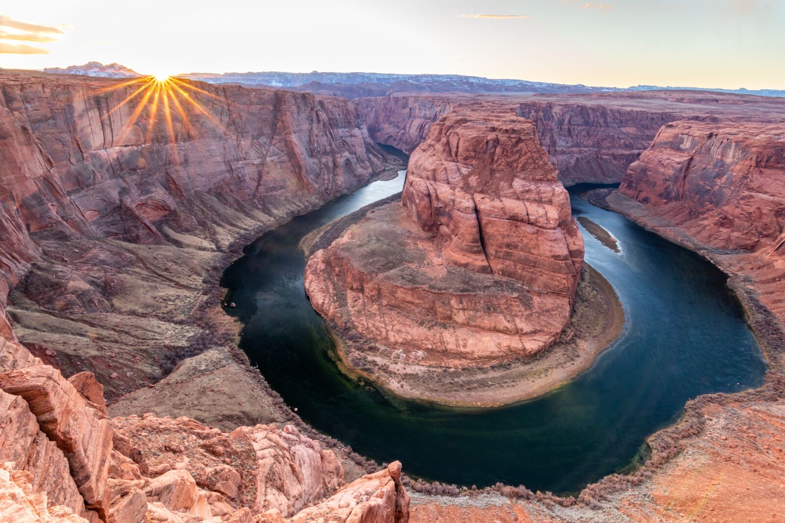 Tokina AT-X Pro 11-16mm F2.8 DX II sample photo. Sunset, sonnenstern, horseshoe bend photography