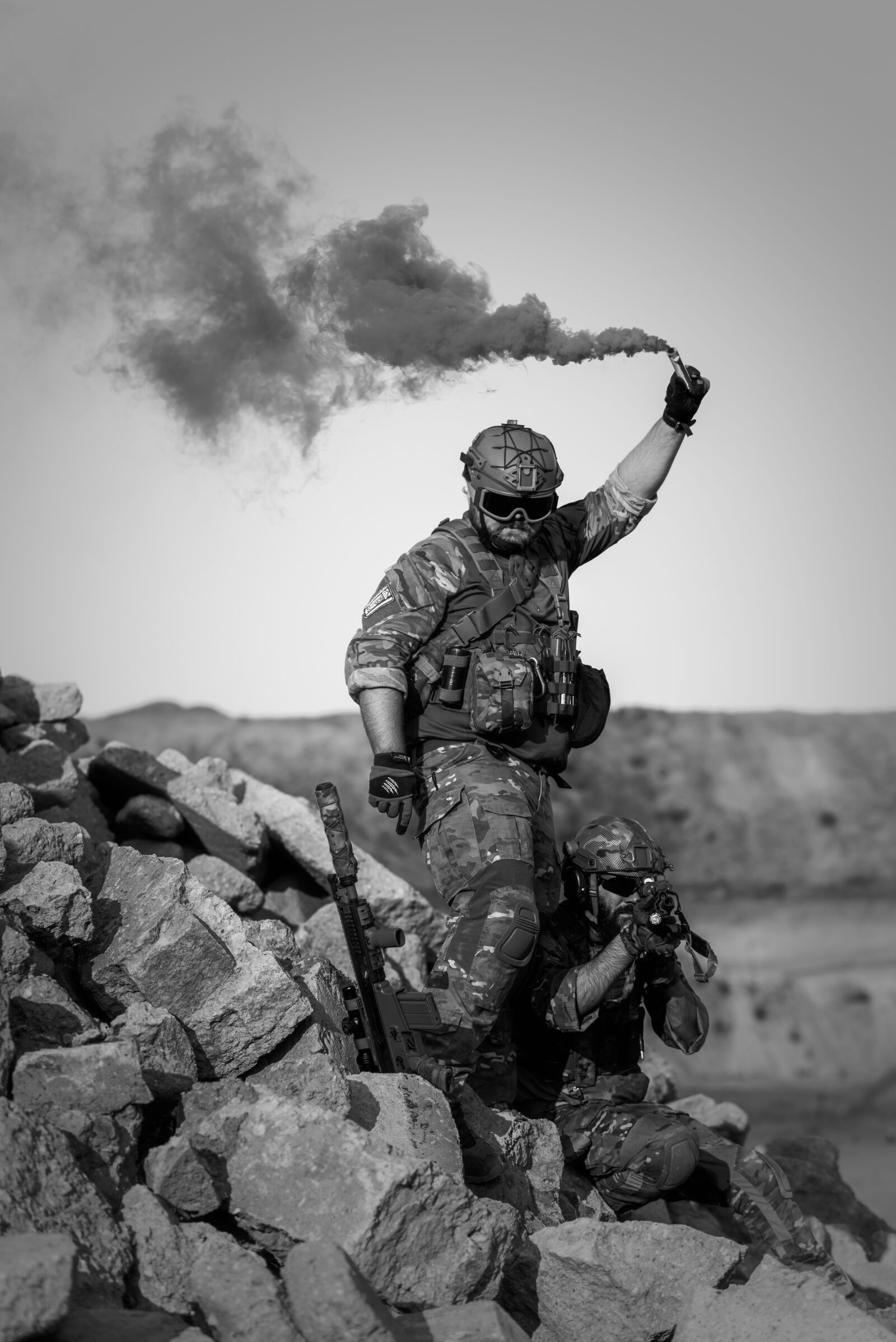 Nikon D600 sample photo. War, desert, gunshow photography